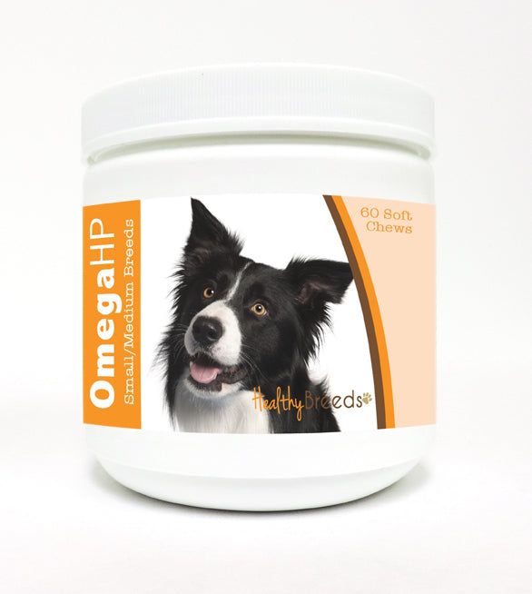 Border Collie Omega HP Fatty Acid Skin and Coat Support Soft Chews 60 Count