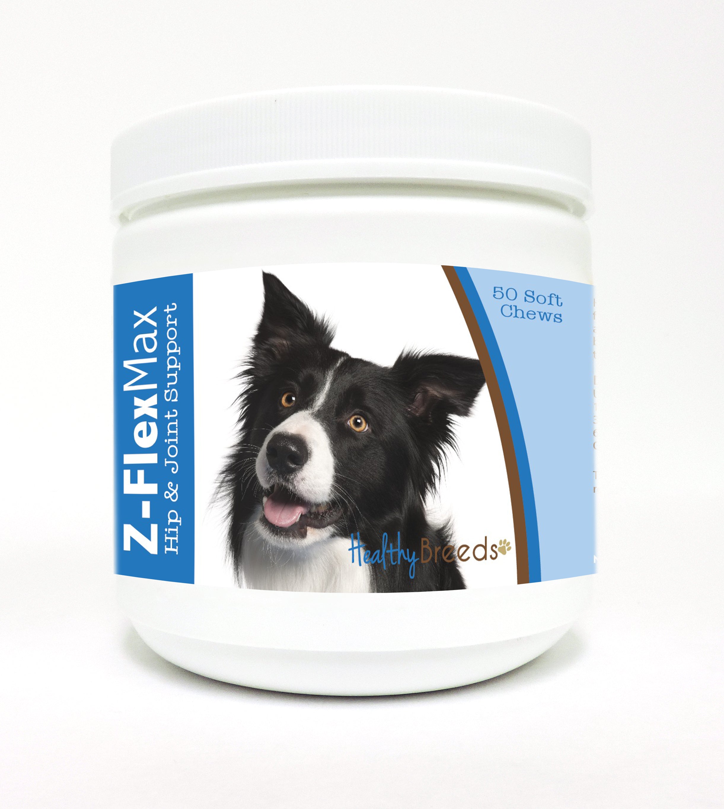 Border Collie Z-Flex Max Hip and Joint Soft Chews 50 Count