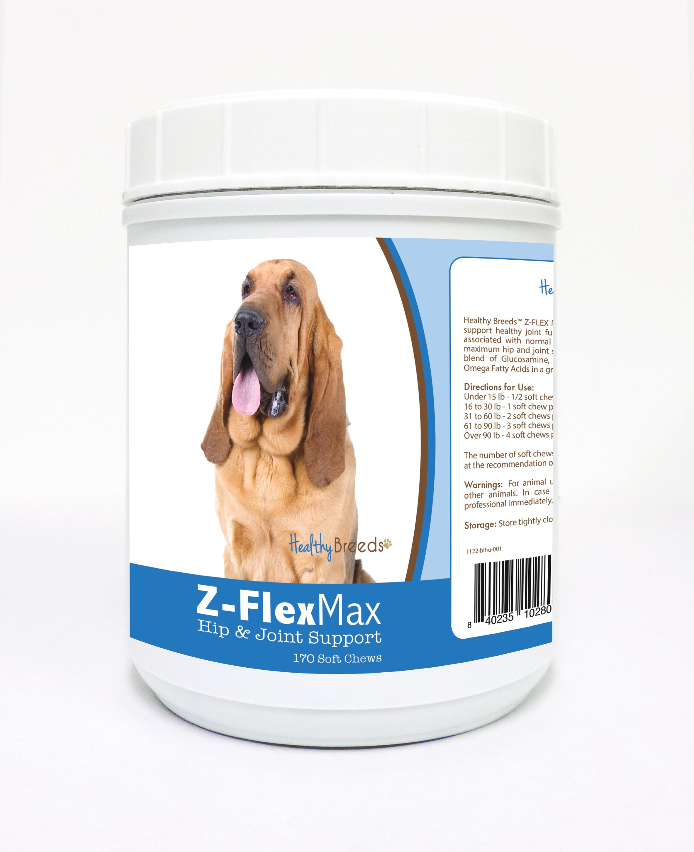 Bloodhound Z-Flex Max Hip and Joint Soft Chews 170 Count