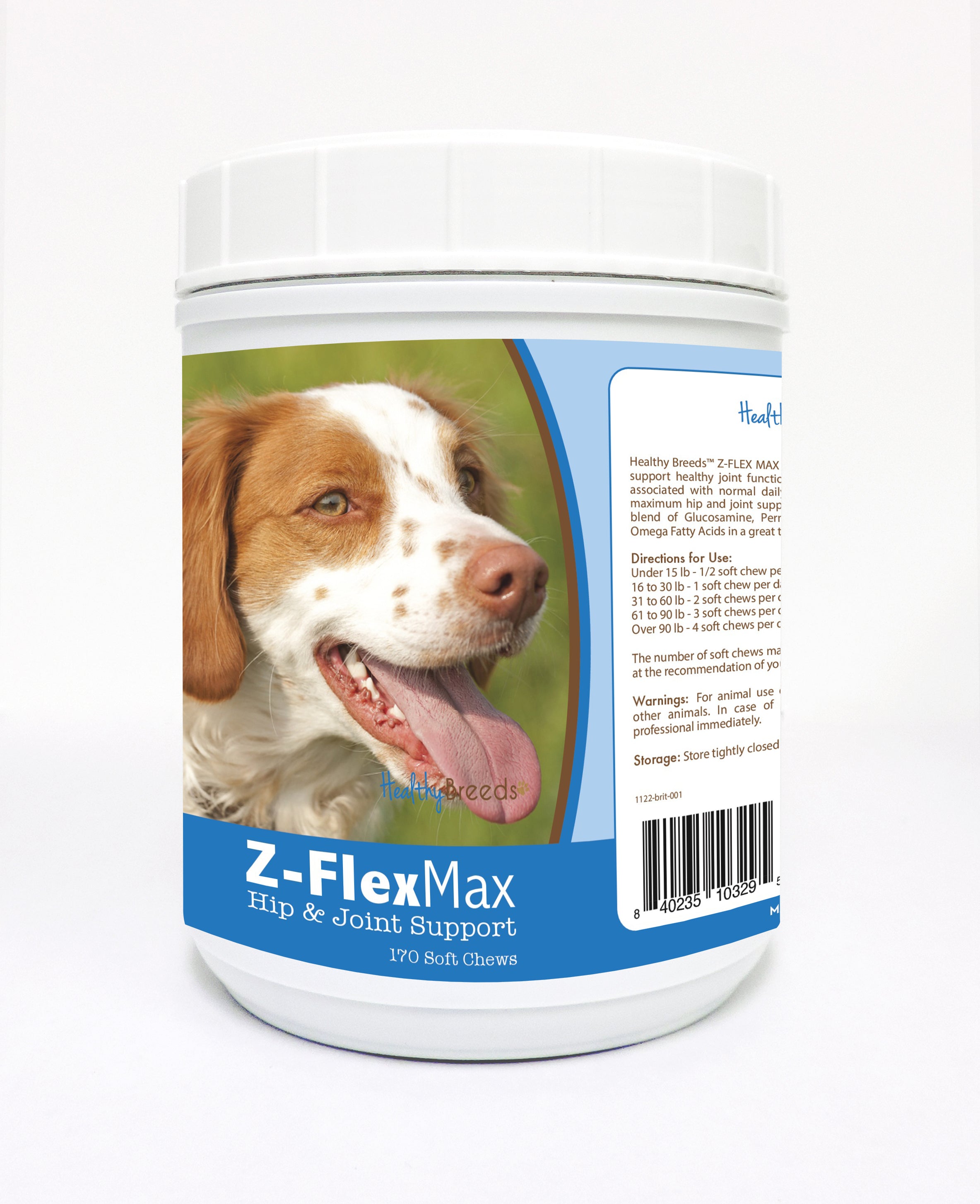 Brittany Z-Flex Max Hip and Joint Soft Chews 170 Count