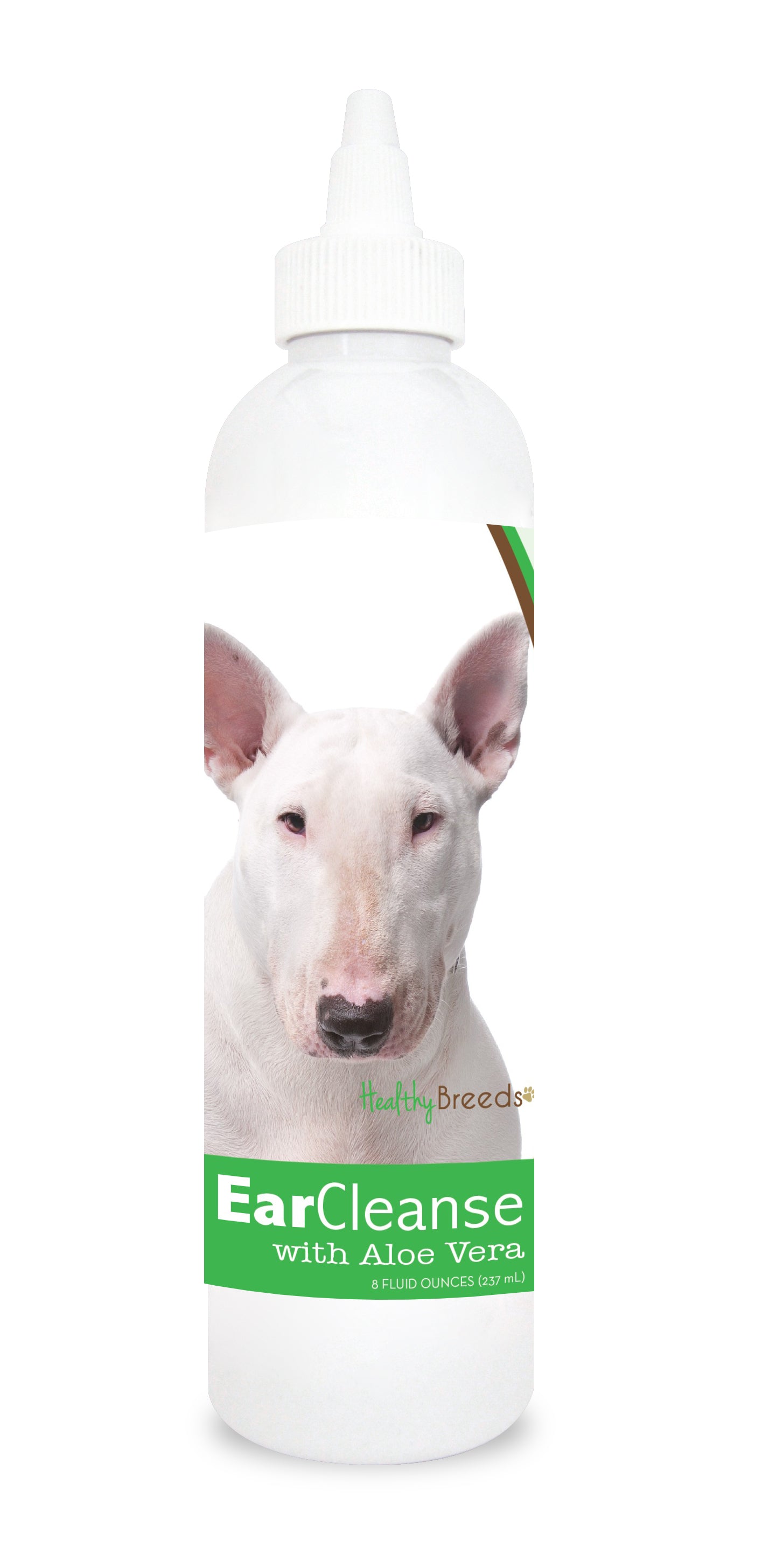 Bull Terrier Ear Cleanse with Aloe Vera Cucumber Melon 8 oz