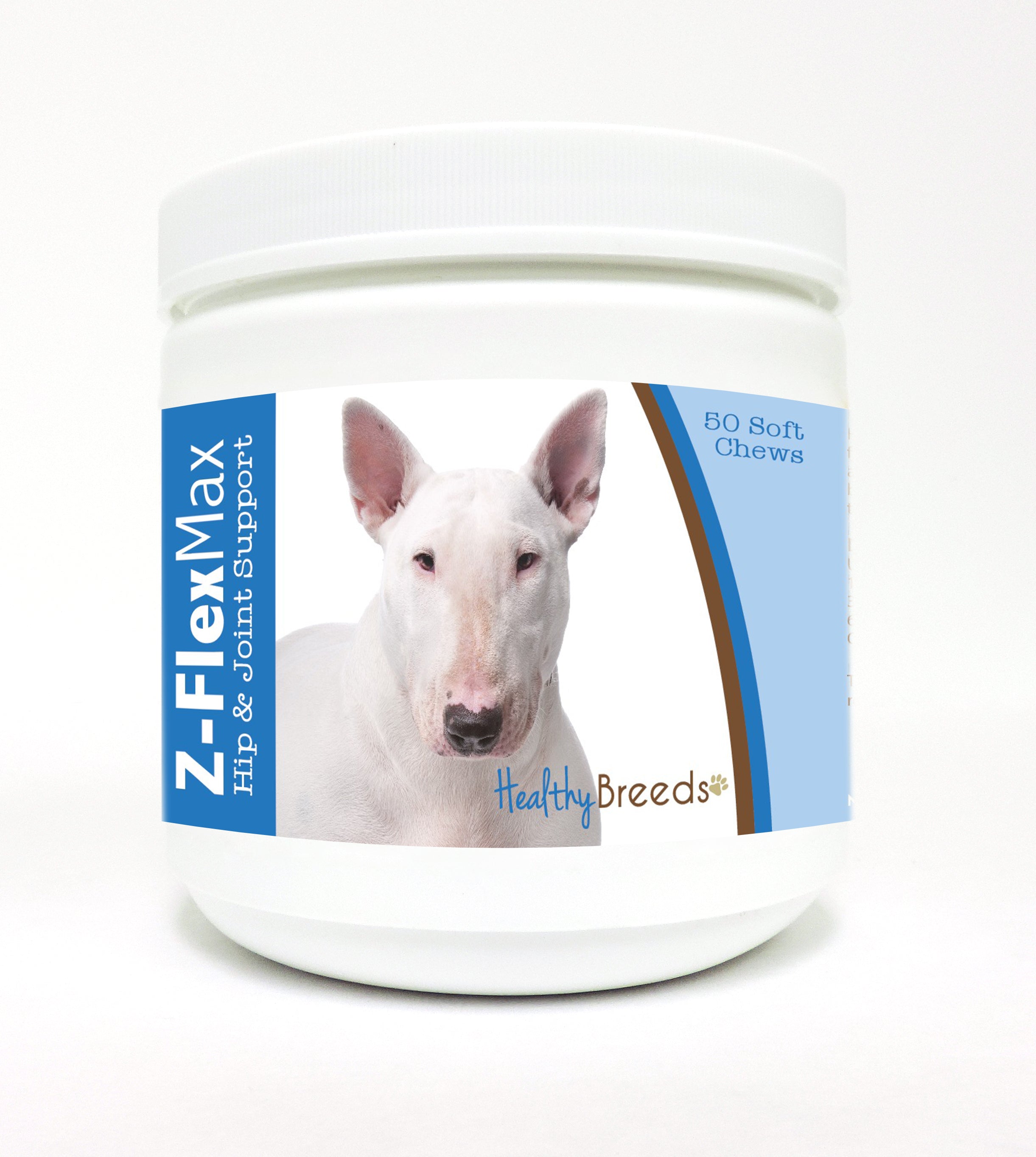 Bull Terrier Z-Flex Max Hip and Joint Soft Chews 50 Count