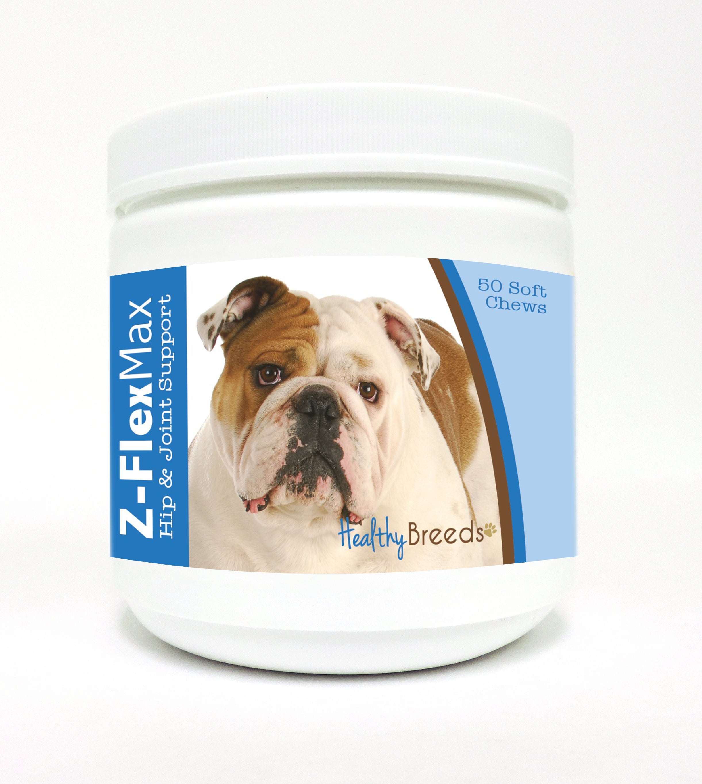Bulldog Z-Flex Max Hip and Joint Soft Chews 50 Count