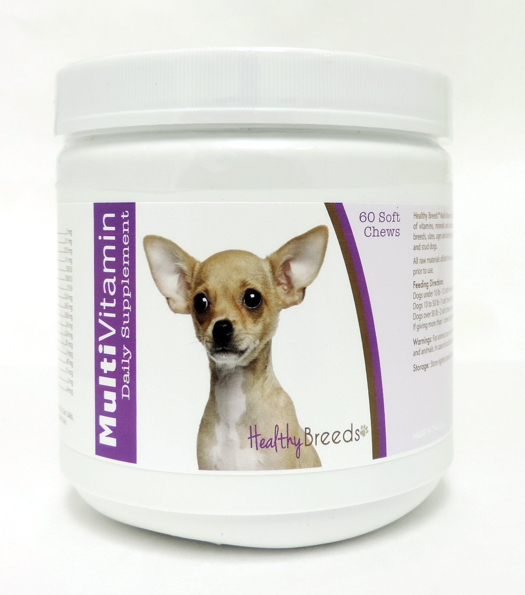 Chihuahua Multi-Vitamin Soft Chews 60 Count
