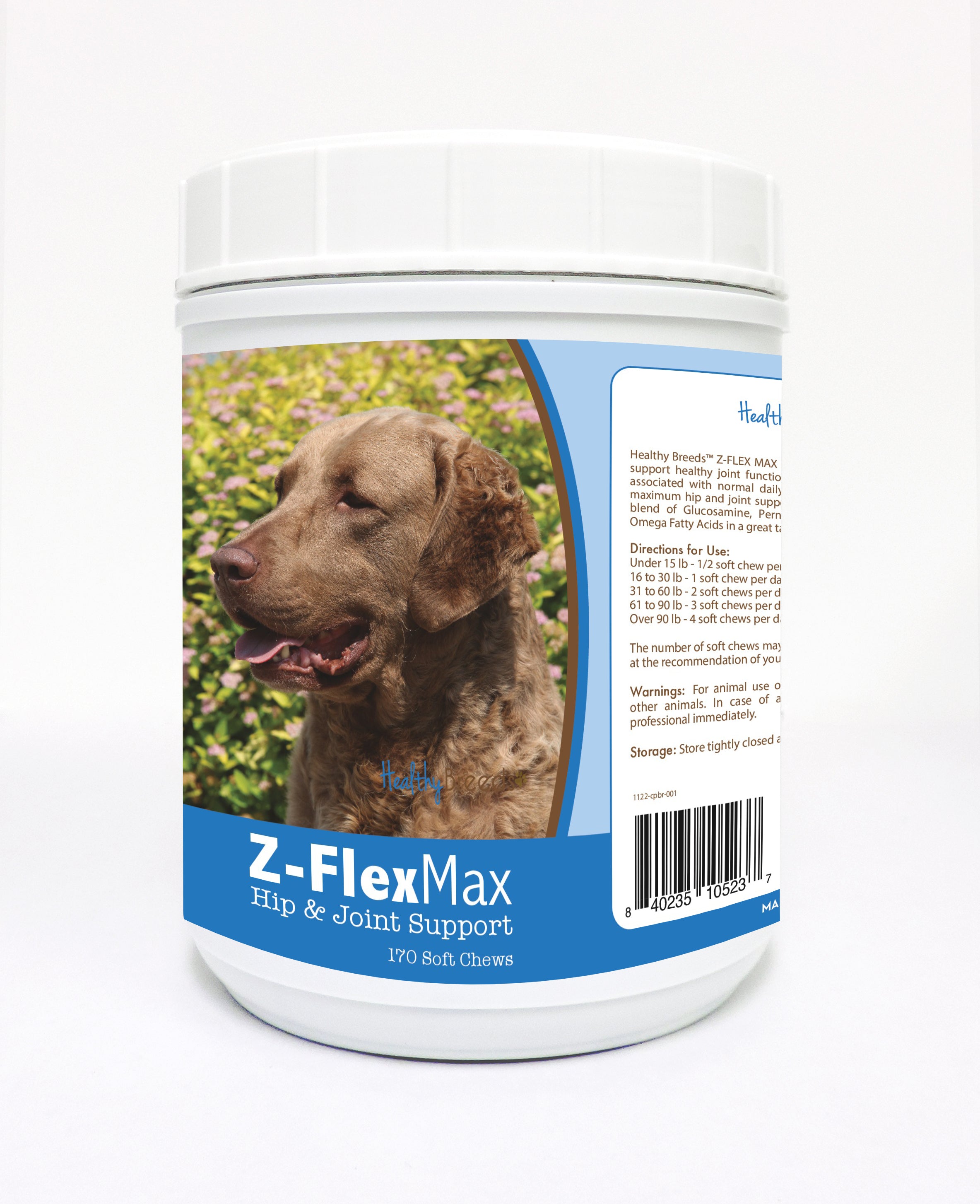 Chesapeake Bay Retriever Z-Flex Max Hip and Joint Soft Chews 170 Count