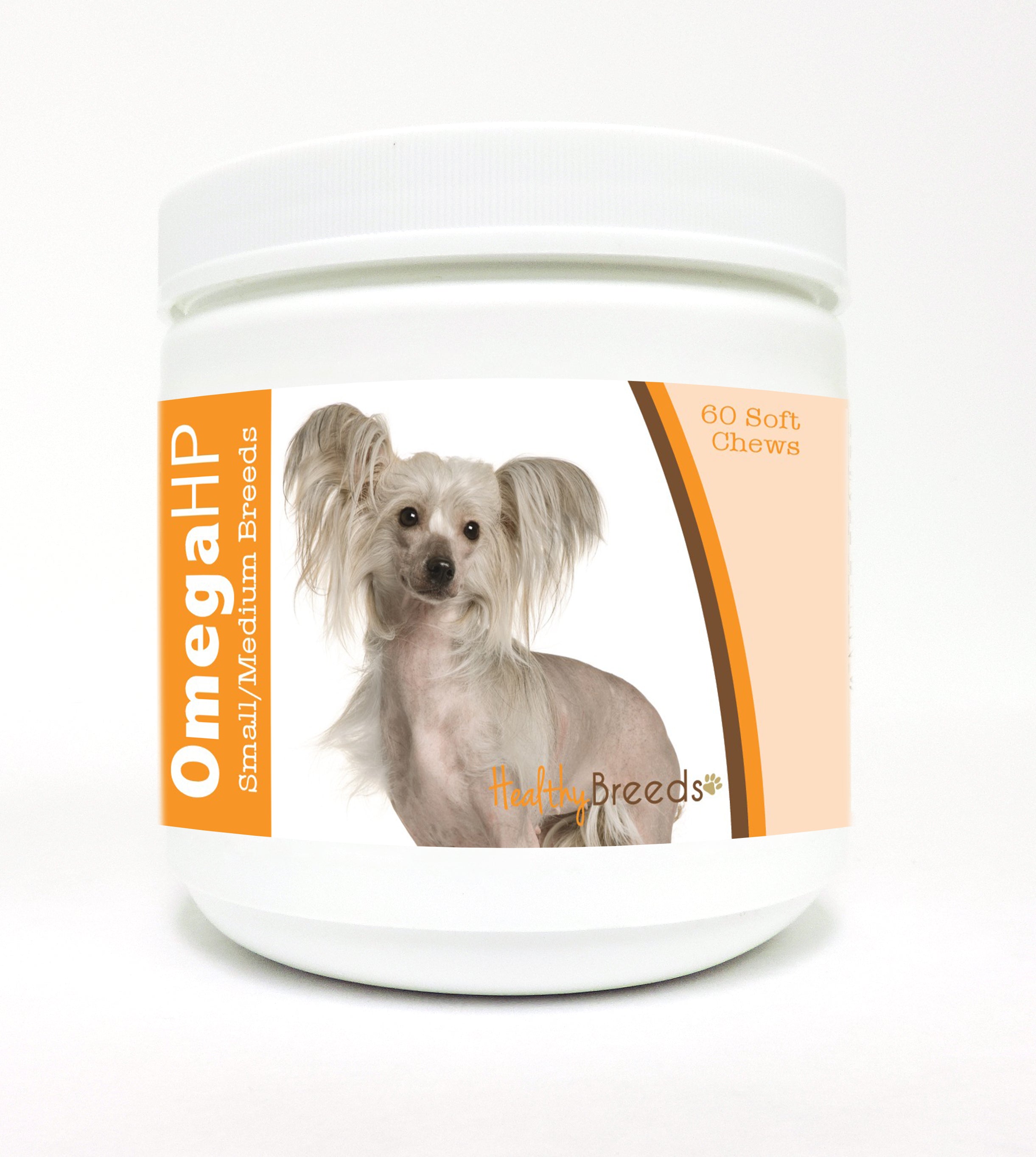 Chinese Crested Omega HP Fatty Acid Skin and Coat Support Soft Chews 60 Count