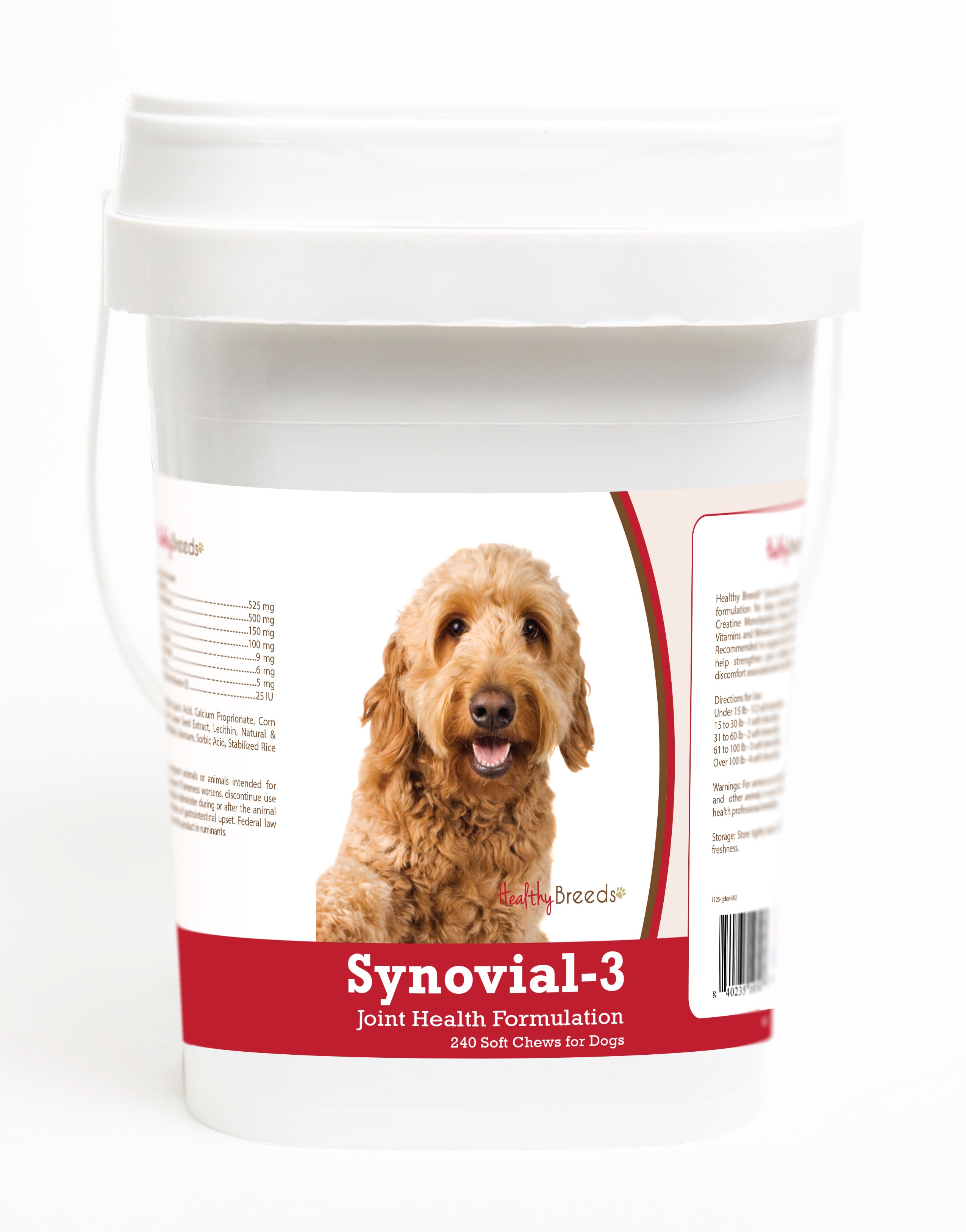 Goldendoodle Synovial-3 Joint Health Formulation Soft Chews 240 Count