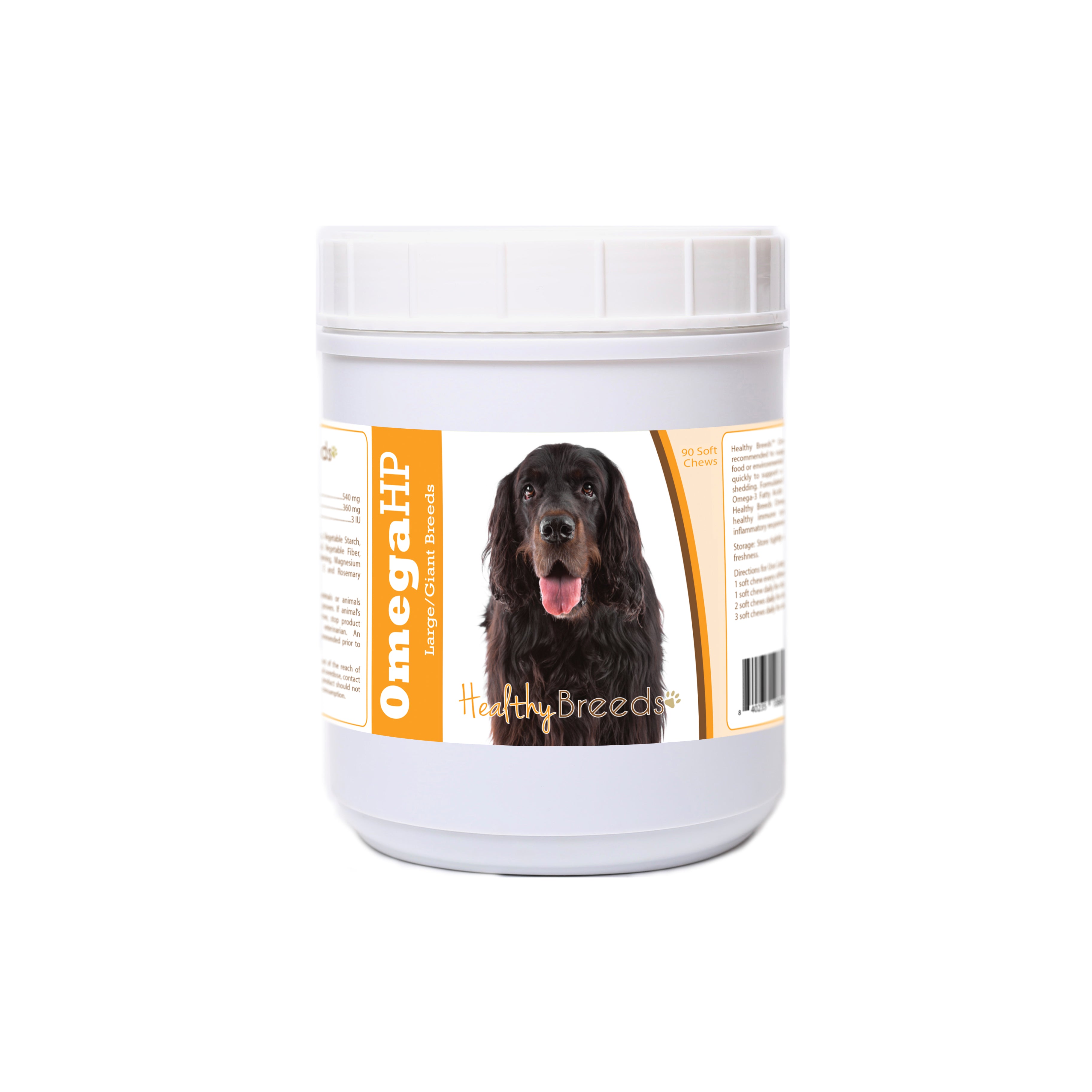 Gordon Setter Omega HP Fatty Acid Skin and Coat Support Soft Chews 90 Count