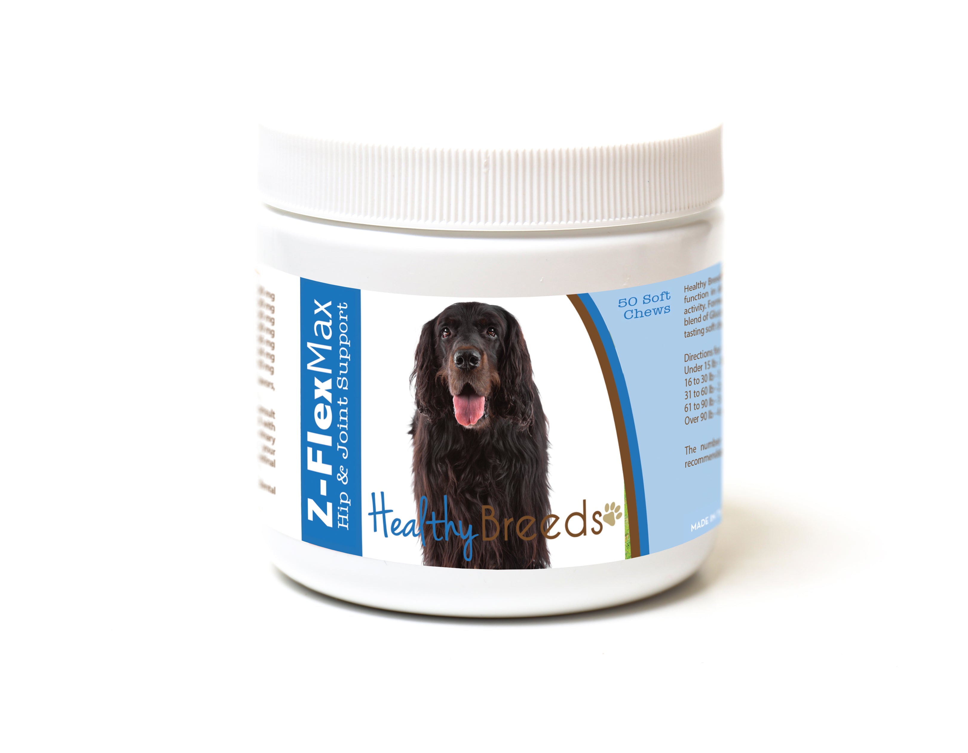 Gordon Setter Z-Flex Max Hip and Joint Soft Chews 50 Count