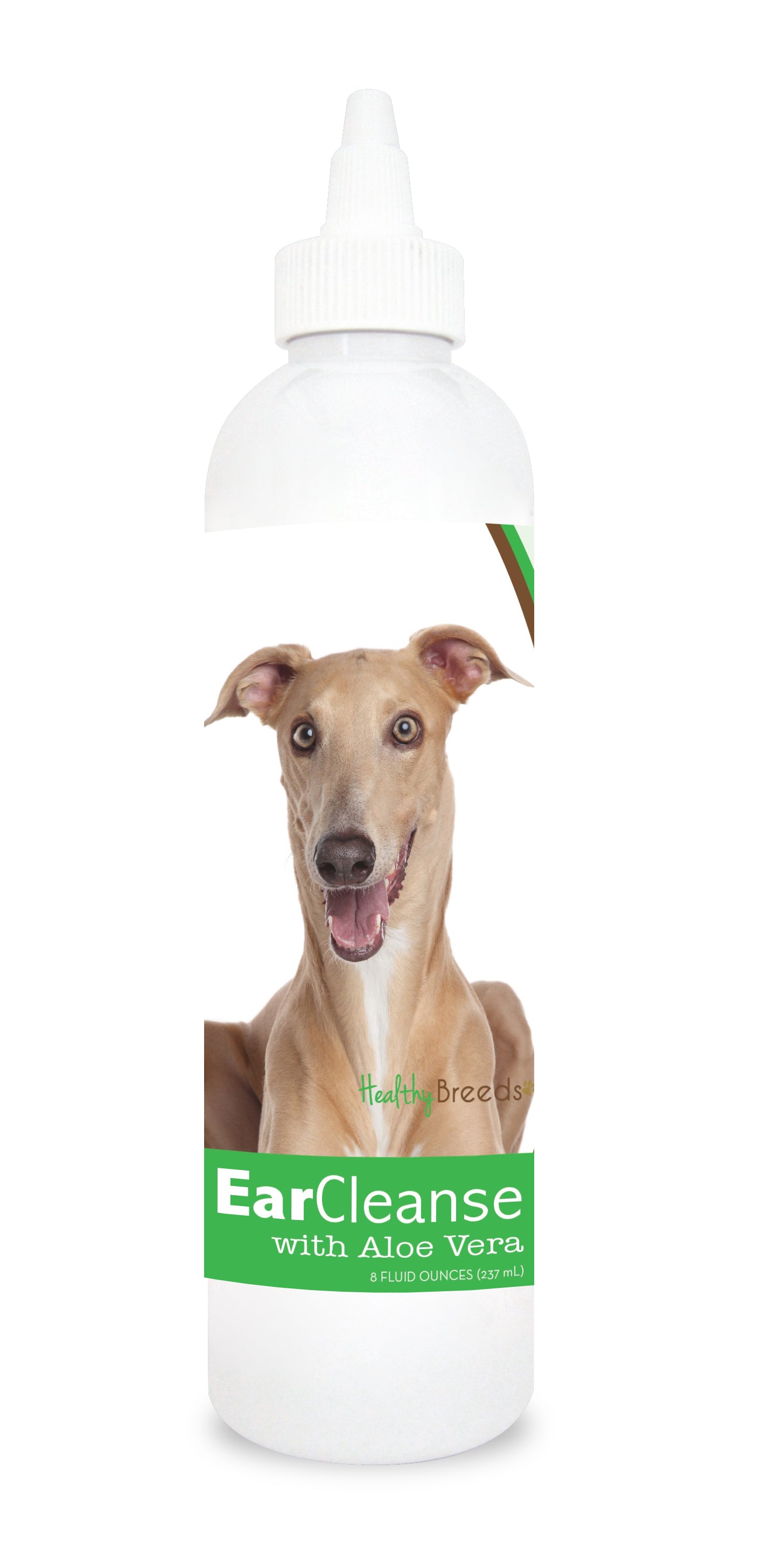 Italian Greyhound Ear Cleanse with Aloe Vera Cucumber Melon 8 oz