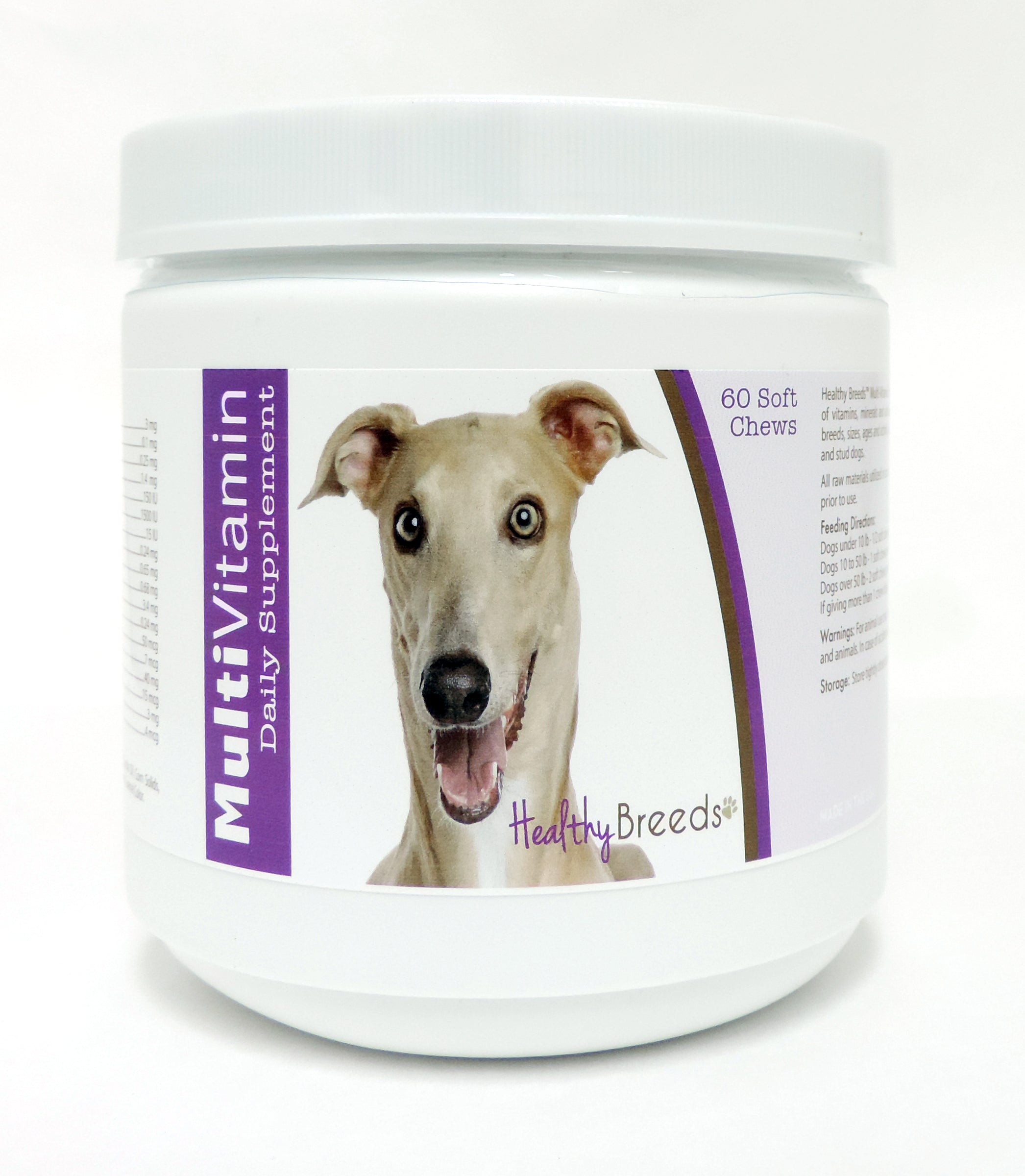Italian Greyhound Multi-Vitamin Soft Chews 60 Count
