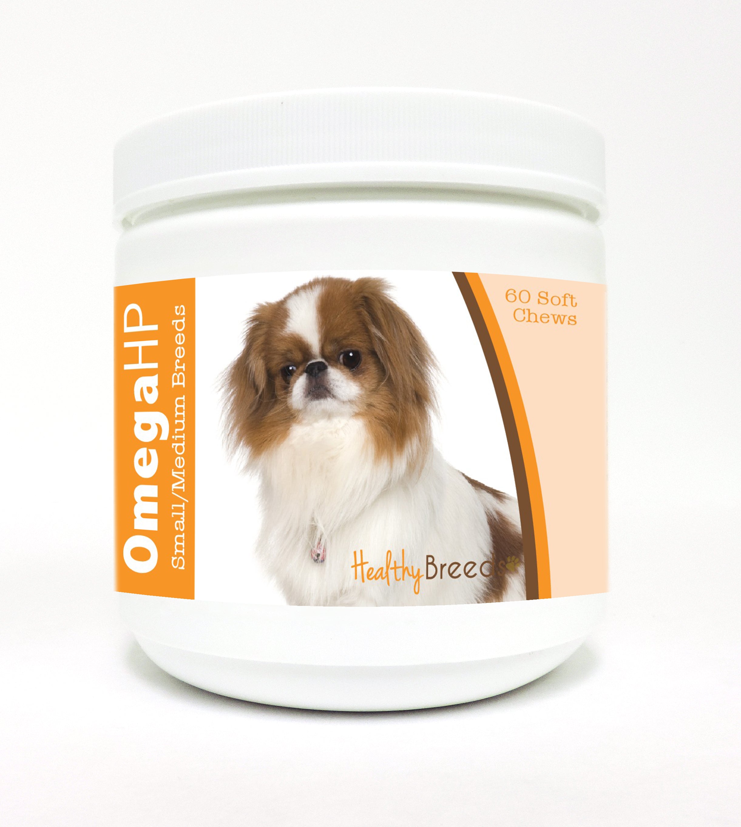 Japanese Chin Omega HP Fatty Acid Skin and Coat Support Soft Chews 60 Count