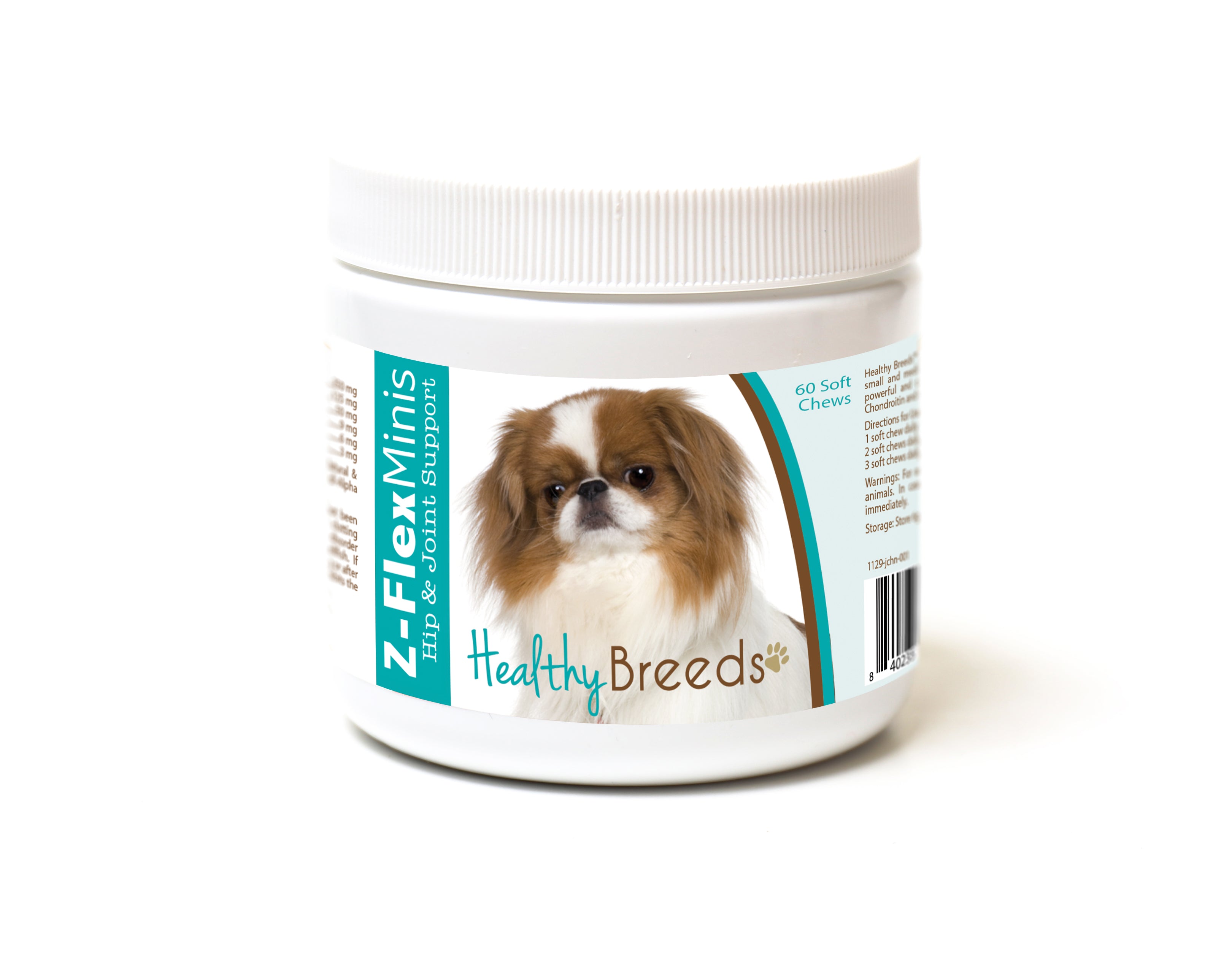 Japanese Chin Z-Flex Minis Hip and Joint Support Soft Chews 60 Count