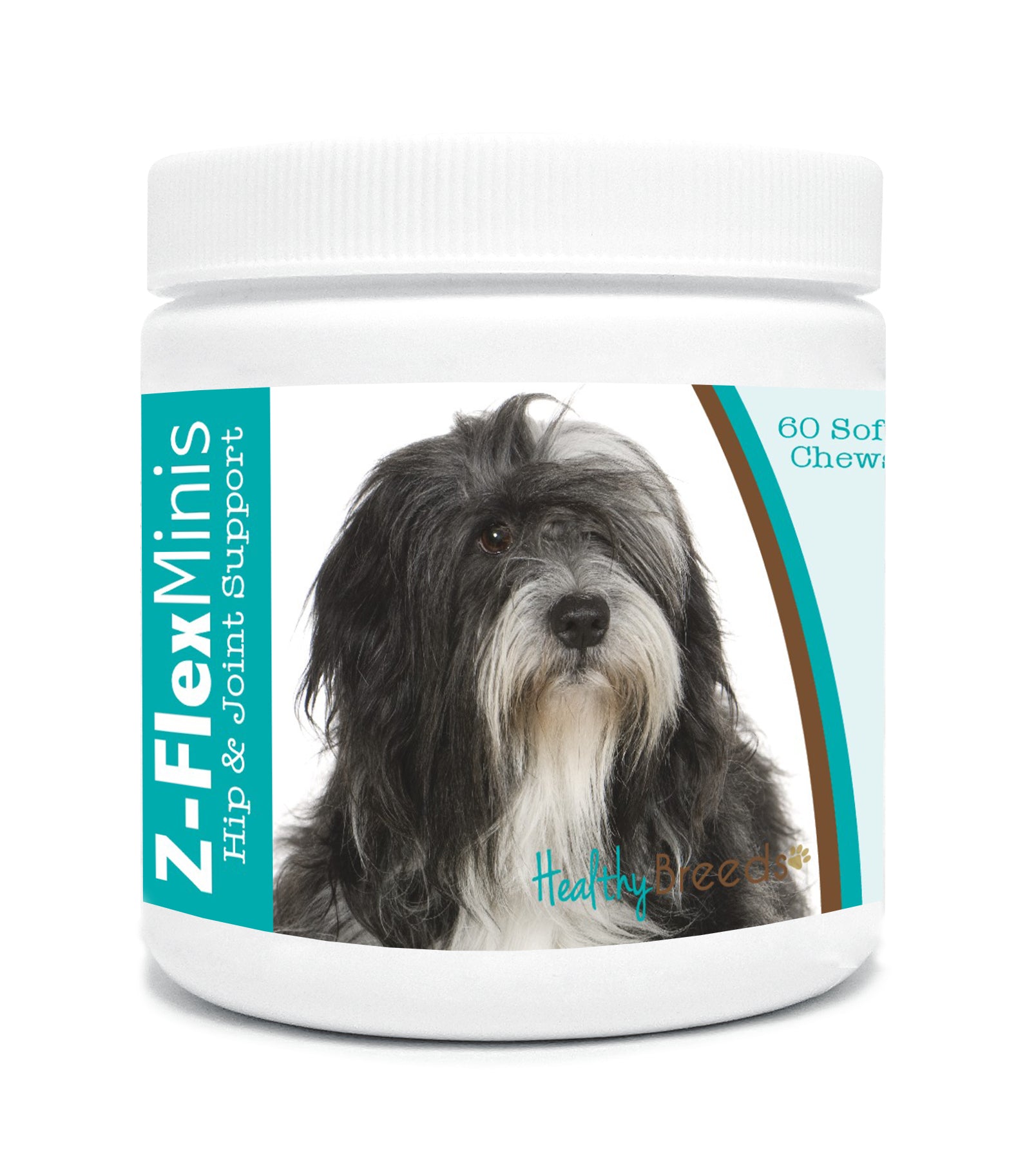 Lhasa Apso Z-Flex Minis Hip and Joint Support Soft Chews 60 Count