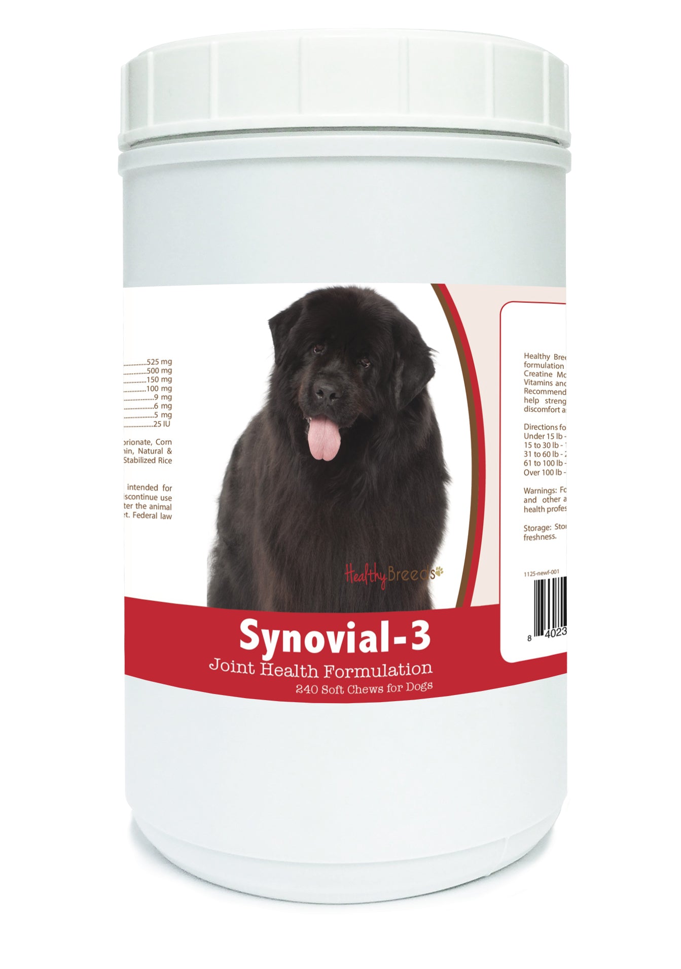 Newfoundland Synovial-3 Joint Health Formulation Soft Chews 240 Count
