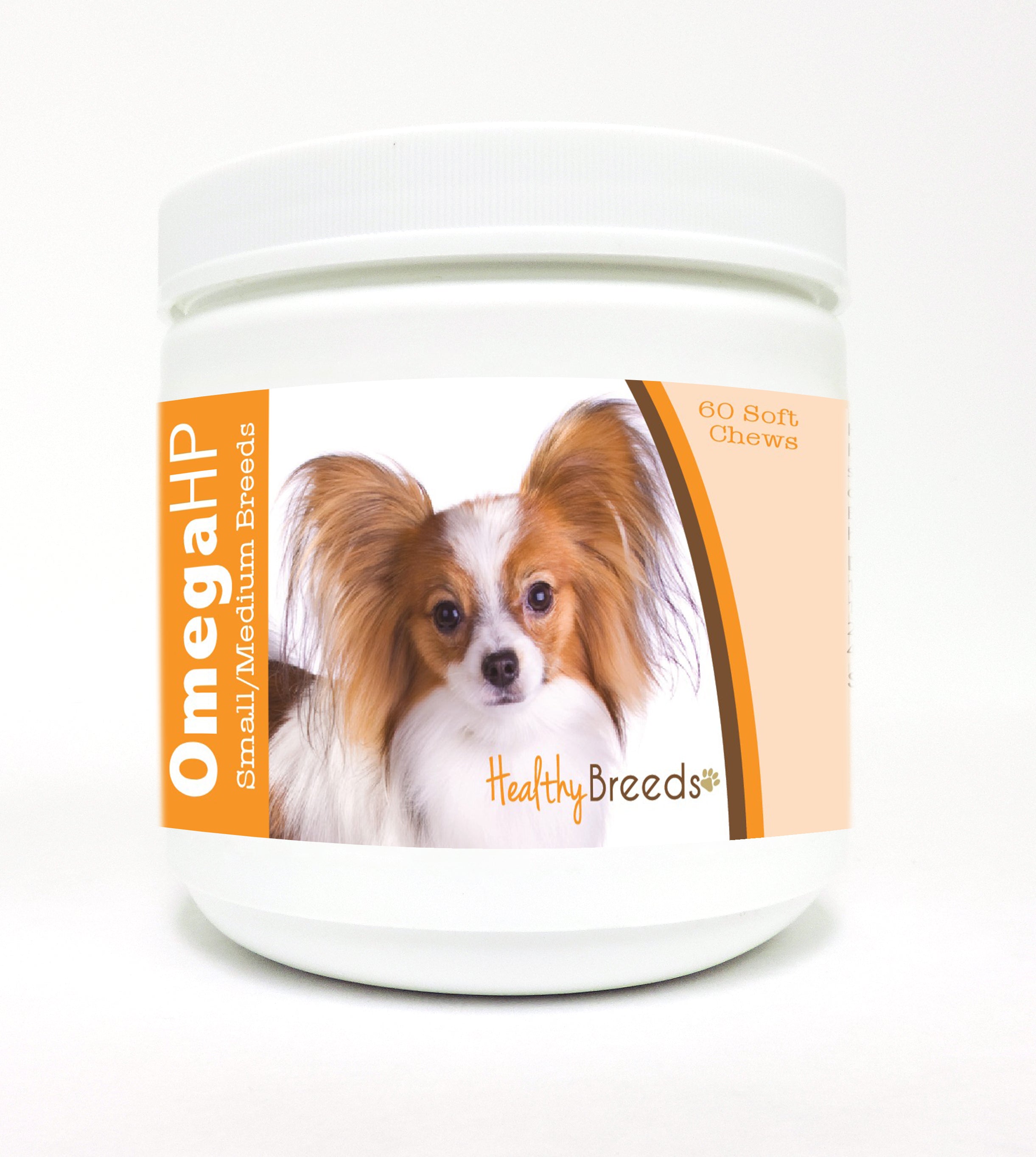 Papillon Omega HP Fatty Acid Skin and Coat Support Soft Chews 60 Count