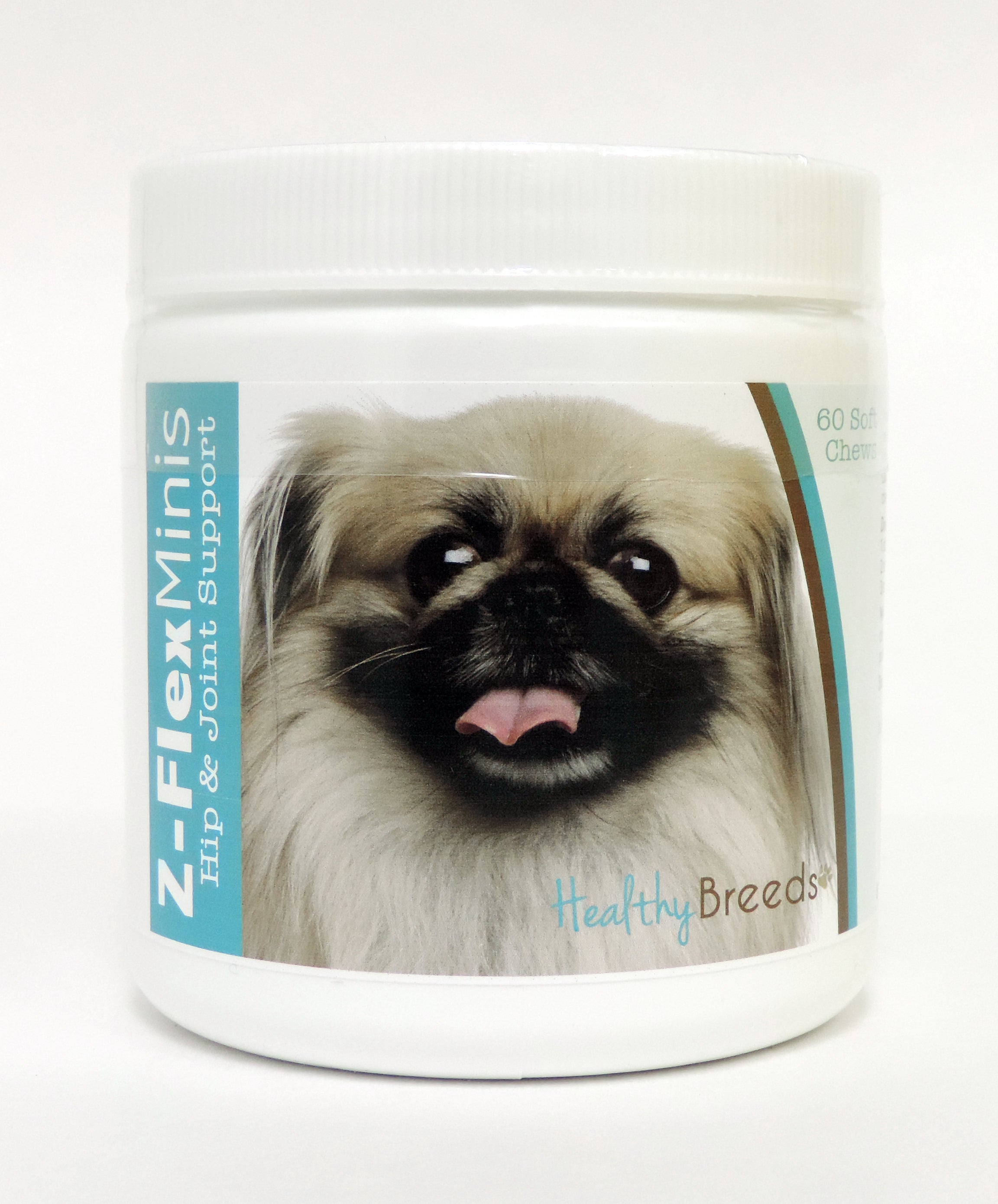 Pekingese Z-Flex Minis Hip and Joint Support Soft Chews 60 Count