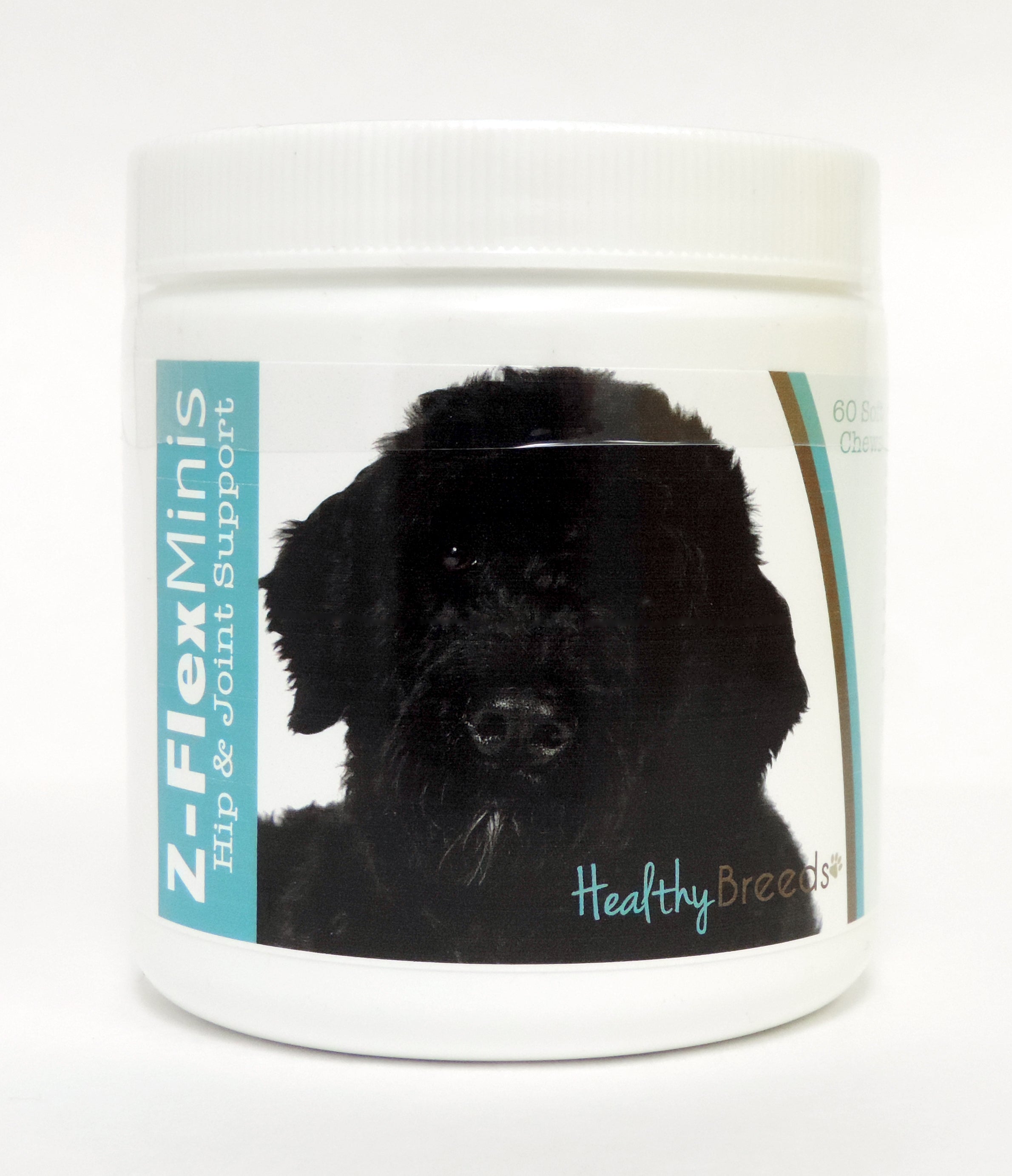 Portuguese Water Dog Z-Flex Minis Hip and Joint Support Soft Chews 60 Count