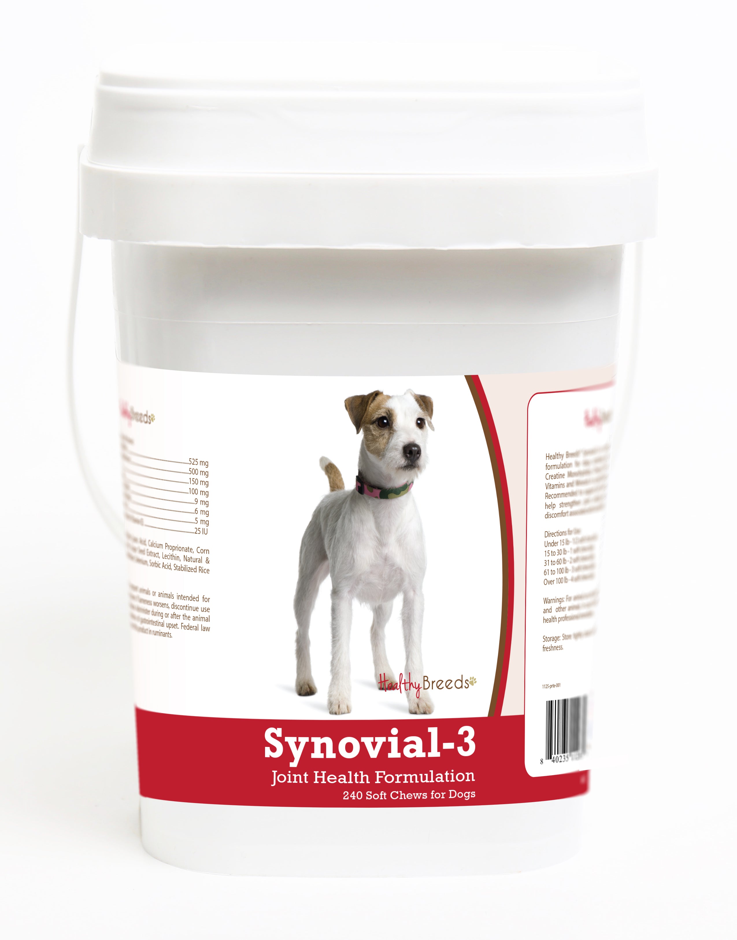 Parson Russell Terrier Synovial-3 Joint Health Formulation Soft Chews 240 Count