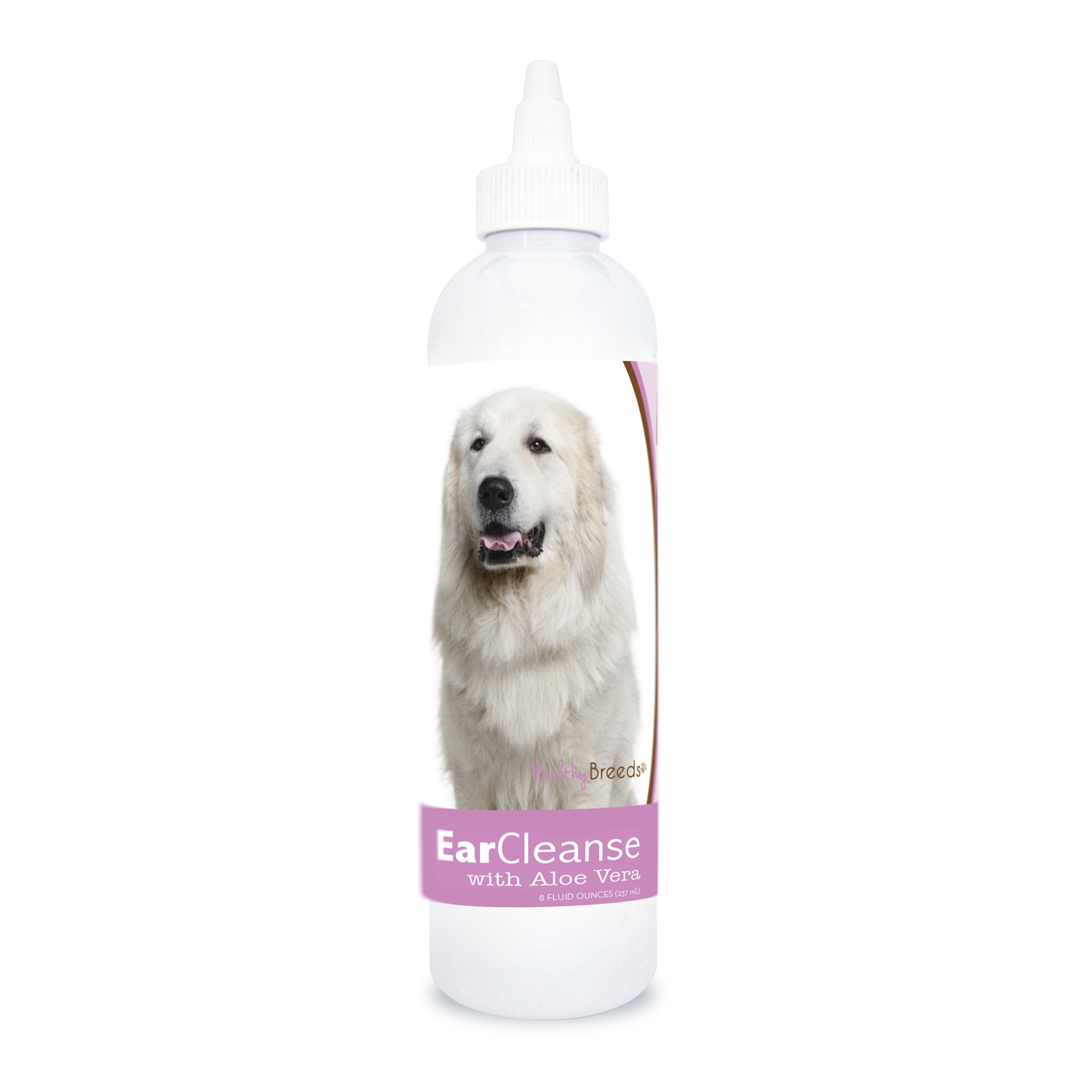 Great Pyrenees Ear Cleanse with Aloe Vera Sweet Pea and Vanilla 8 oz