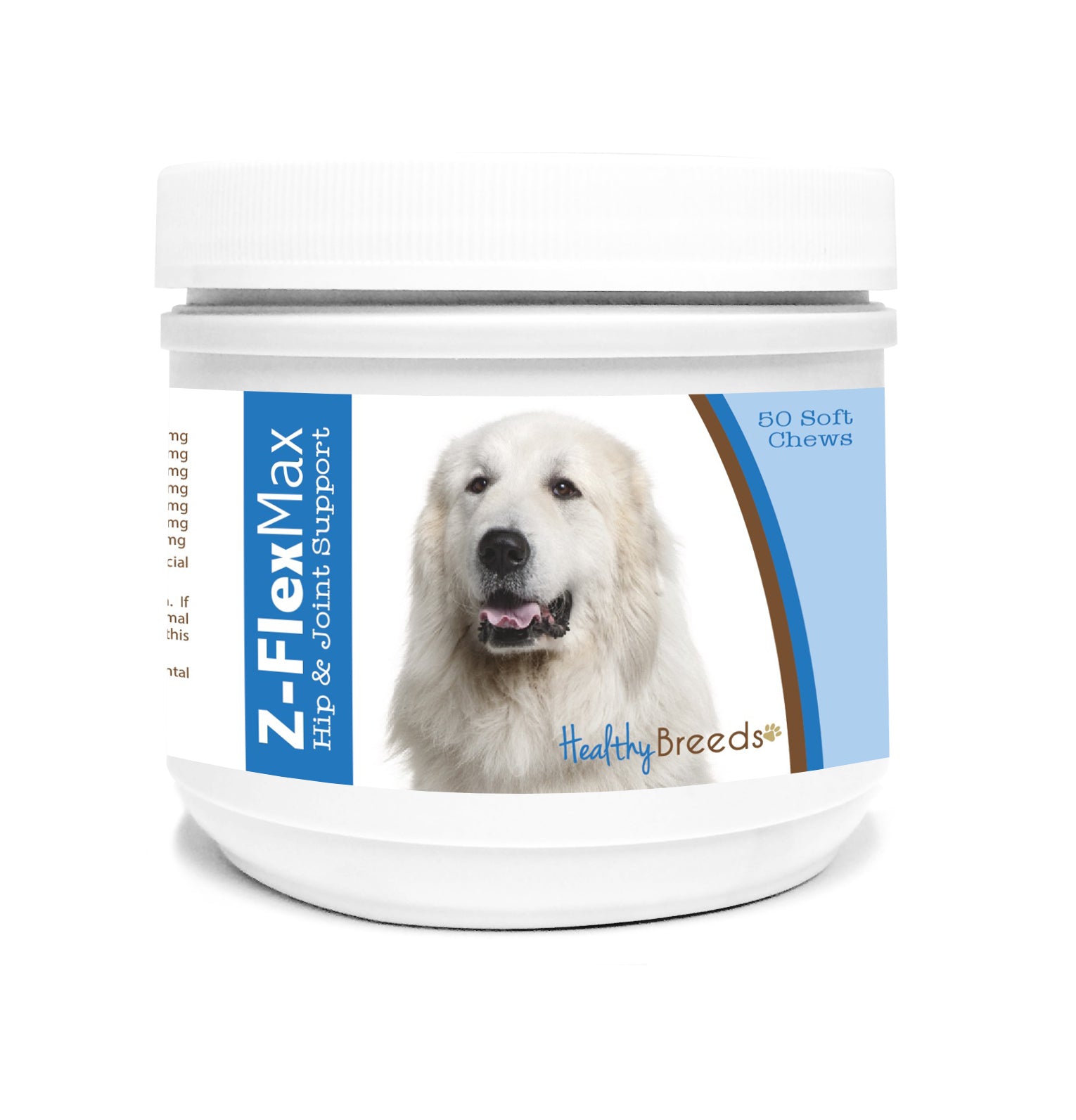 Great Pyrenees Z-Flex Max Hip and Joint Soft Chews 50 Count