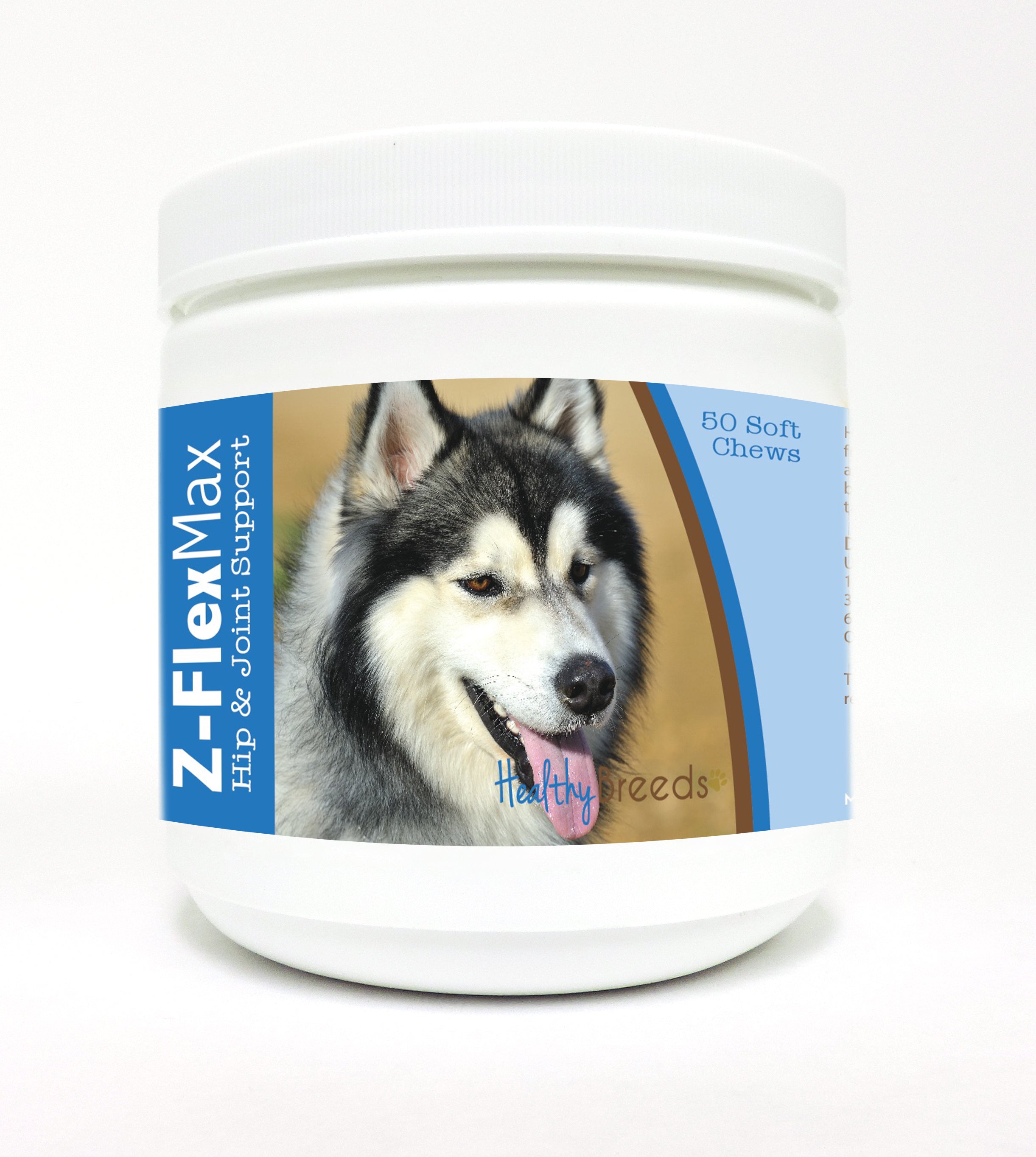 Siberian Husky Z-Flex Max Hip and Joint Soft Chews 50 Count