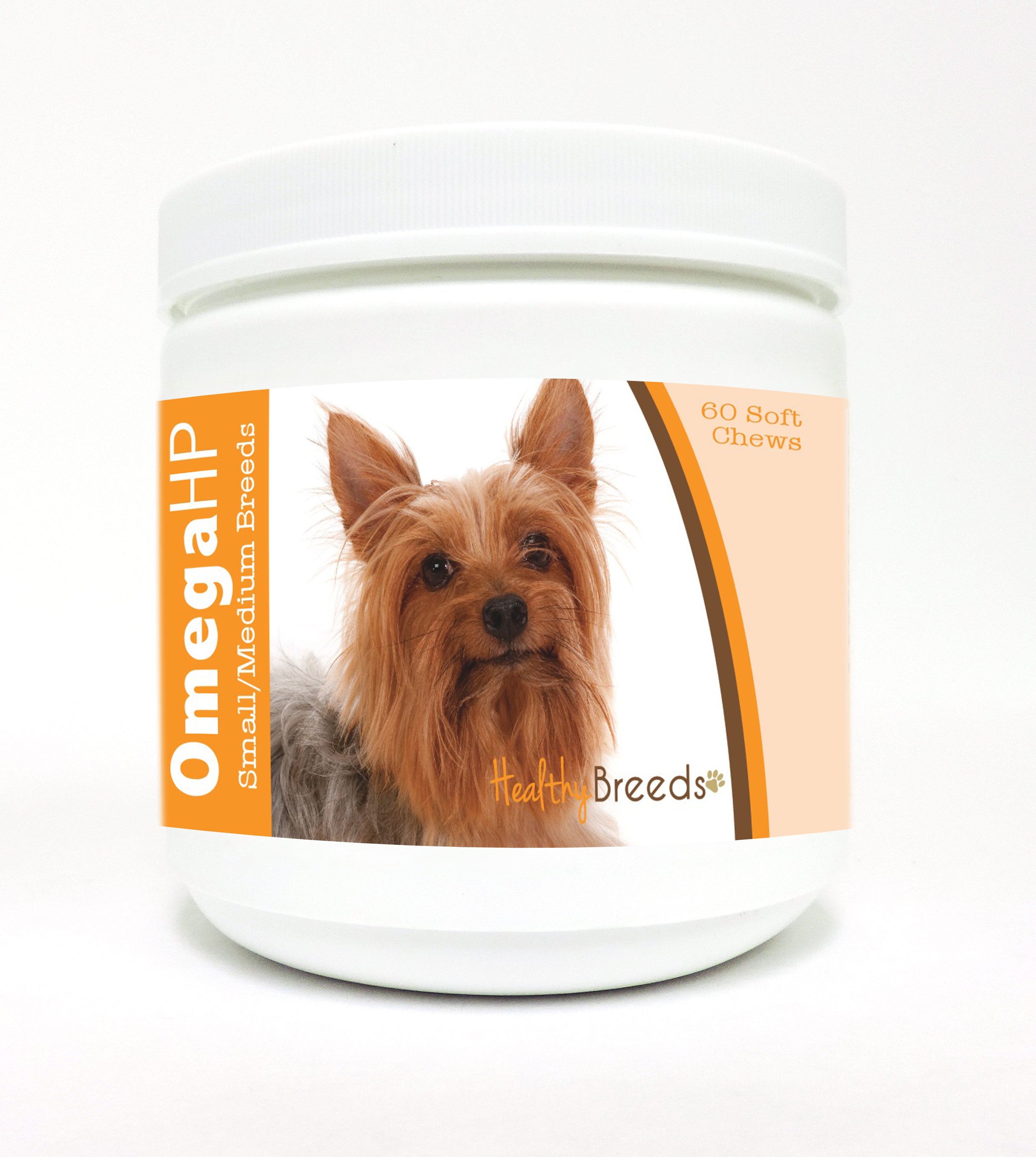 Silky Terrier Omega HP Fatty Acid Skin and Coat Support Soft Chews 60 Count
