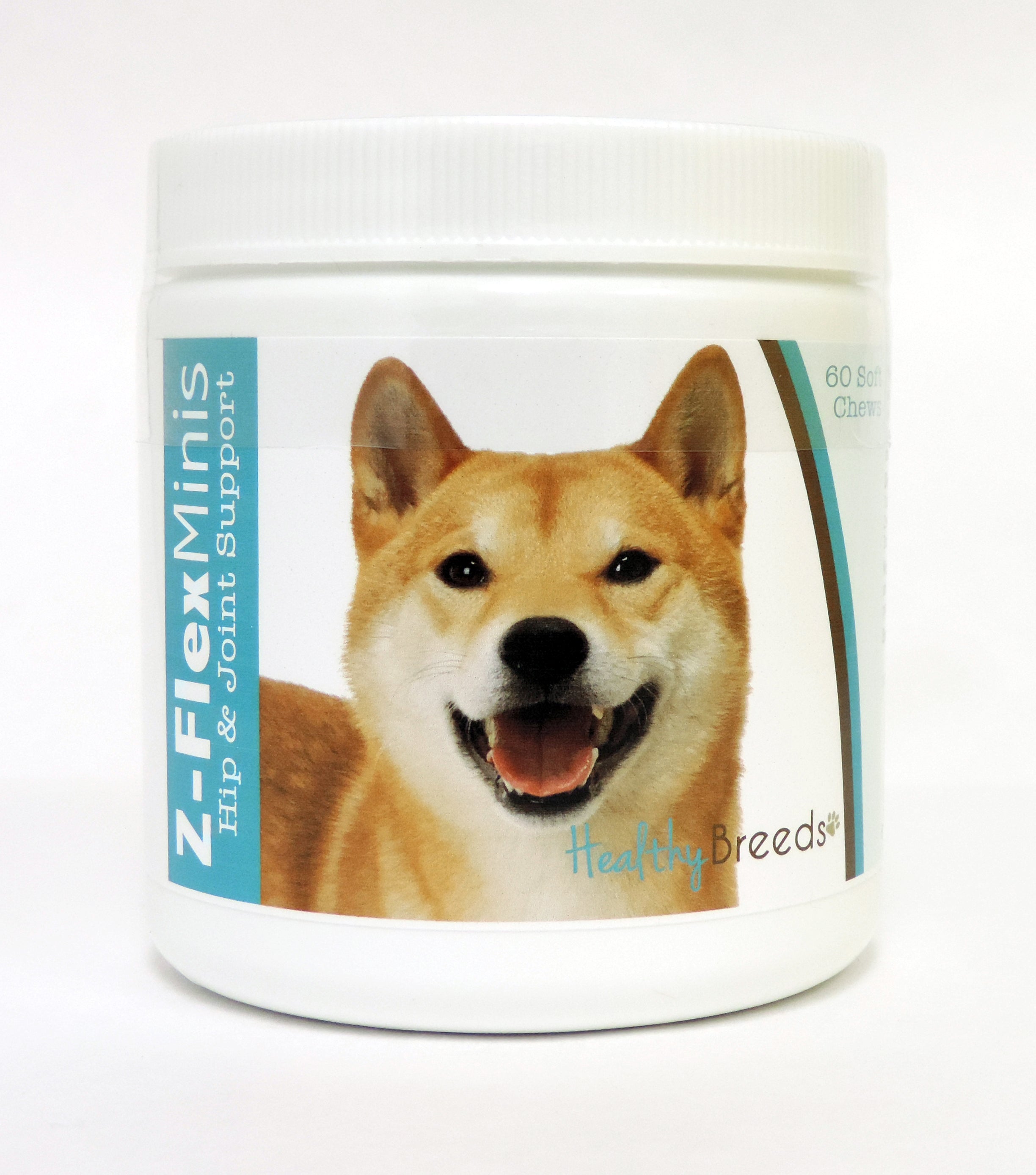 Shiba Inu Z-Flex Minis Hip and Joint Support Soft Chews 60 Count