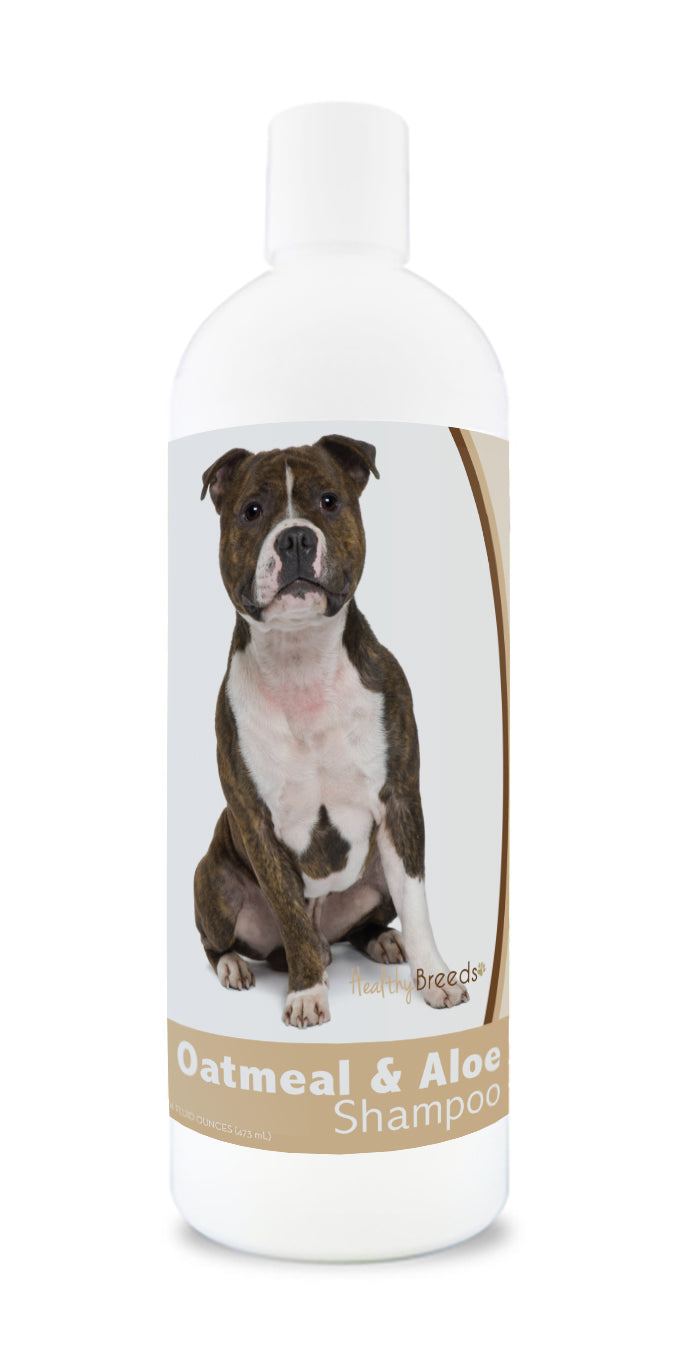 Staffordshire Bull Terrier Oatmeal Shampoo with Aloe 16 oz