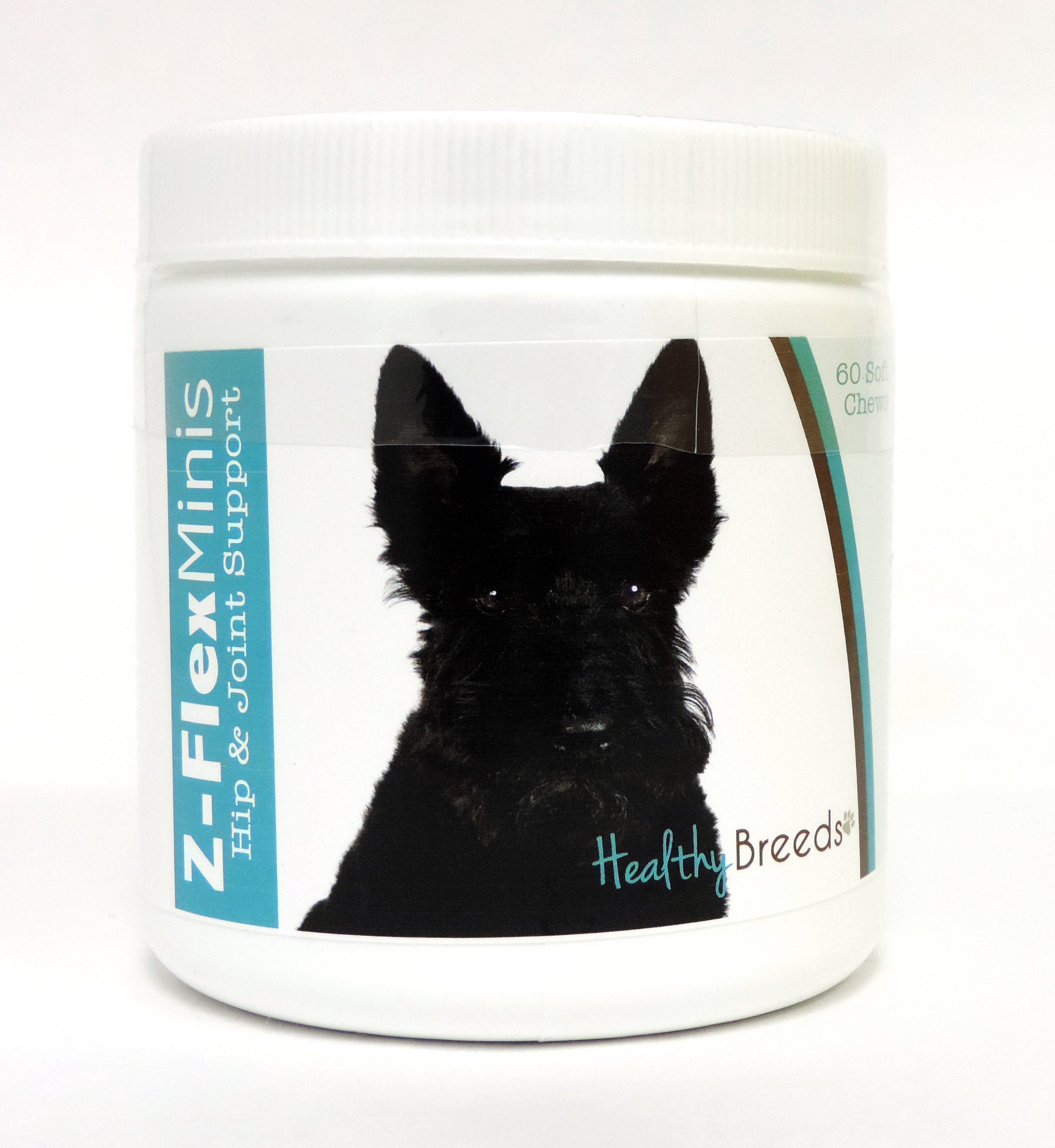 Scottish Terrier Z-Flex Minis Hip and Joint Support Soft Chews 60 Count