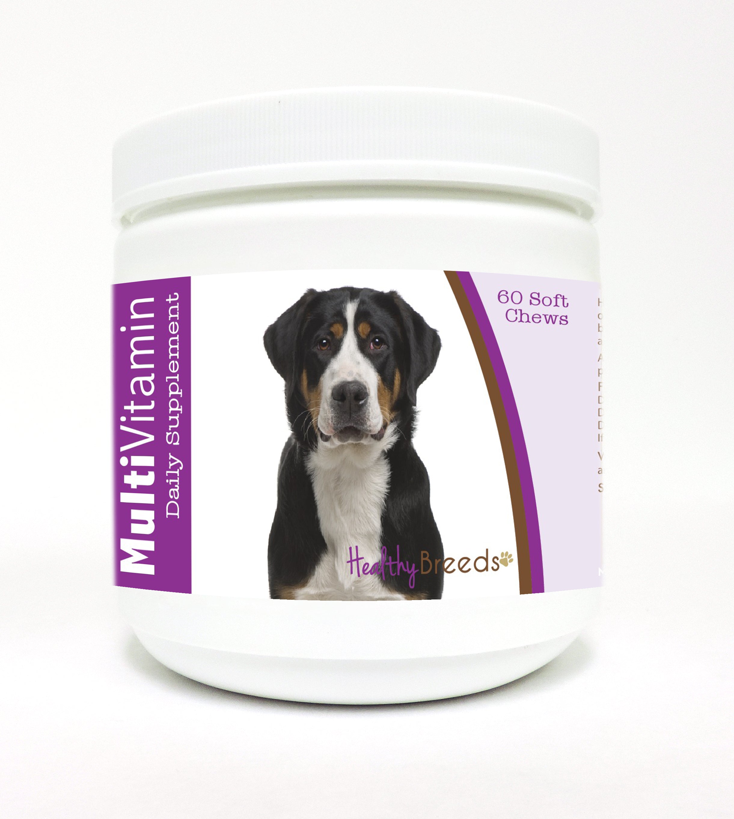 Greater Swiss Mountain Dog Multi-Vitamin Soft Chews 60 Count