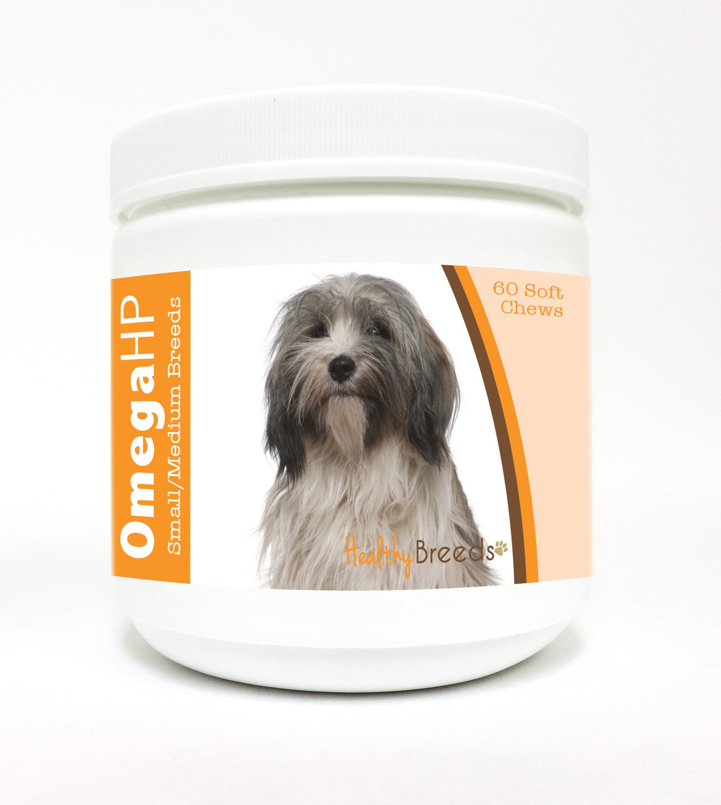 Tibetan Terrier Omega HP Fatty Acid Skin and Coat Support Soft Chews 60 Count