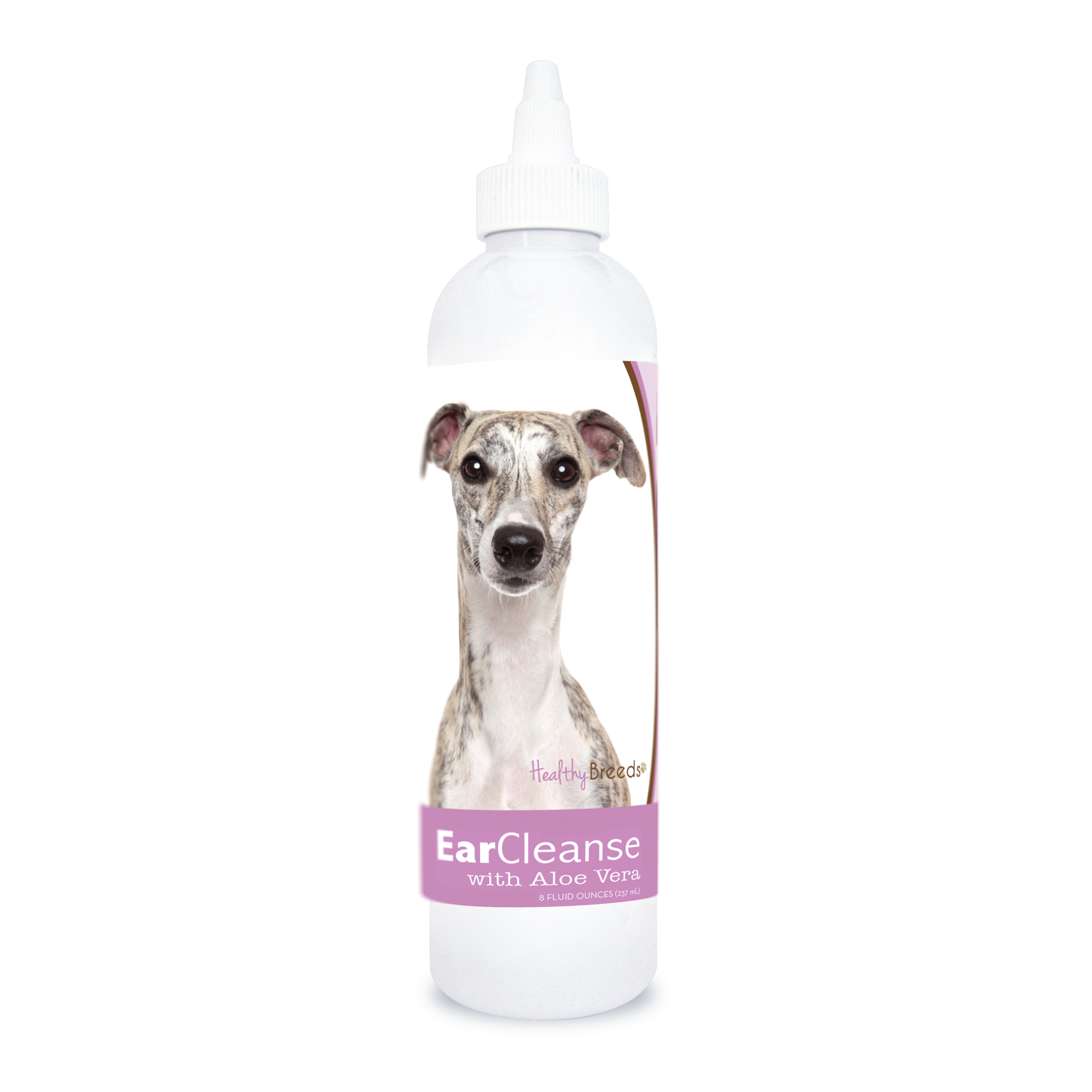 Whippet Ear Cleanse with Aloe Vera Sweet Pea and Vanilla 8 oz