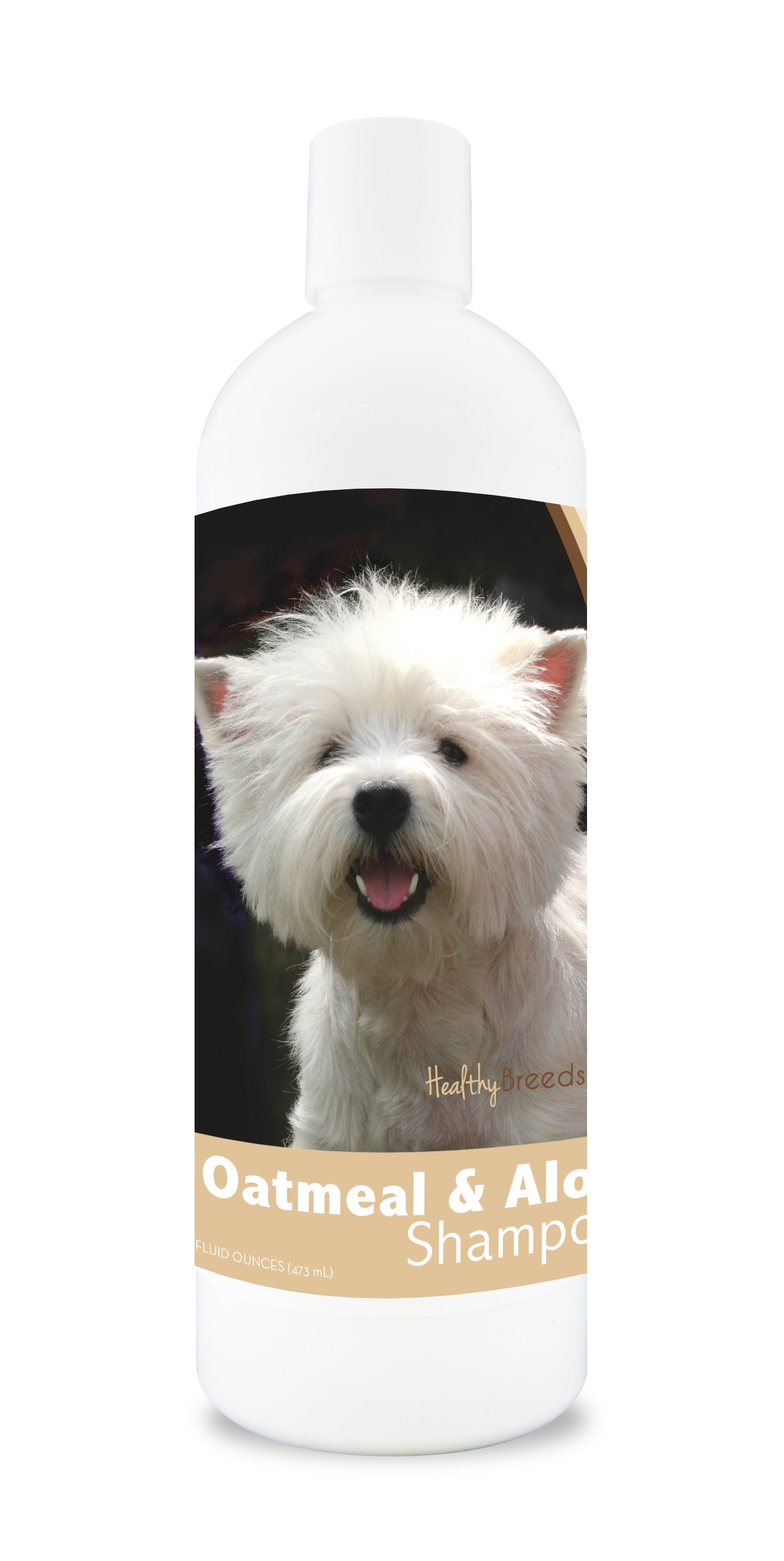 West Highland White Terrier Oatmeal Shampoo with Aloe 16 oz
