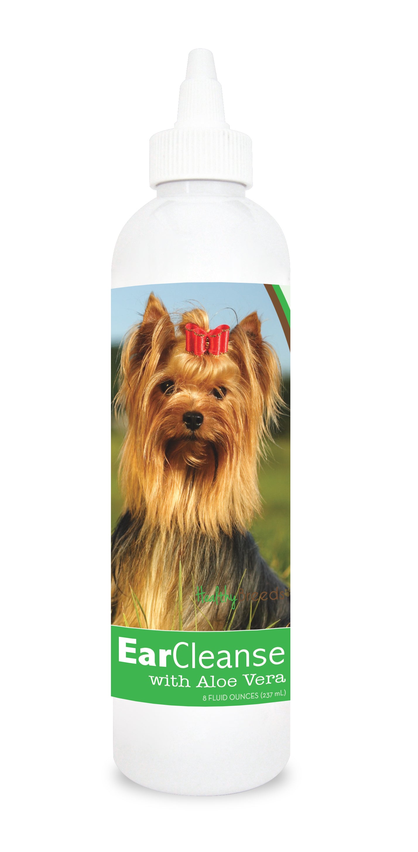 Yorkshire Terrier Ear Cleanse with Aloe Vera Cucumber Melon 8 oz