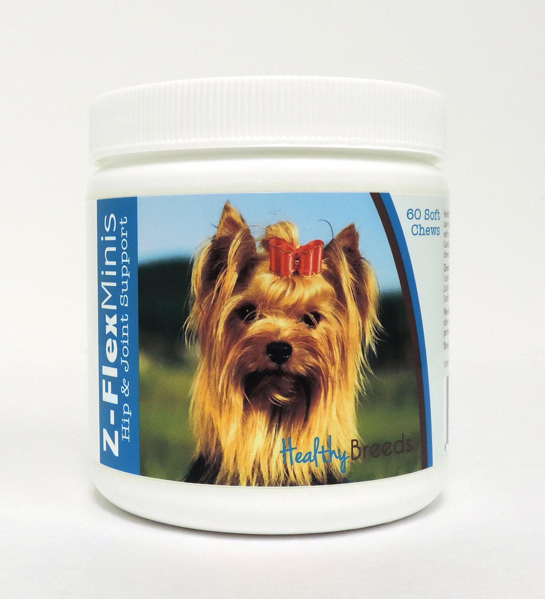 Yorkshire Terrier Z-Flex Minis Hip and Joint Support Soft Chews 60 Count