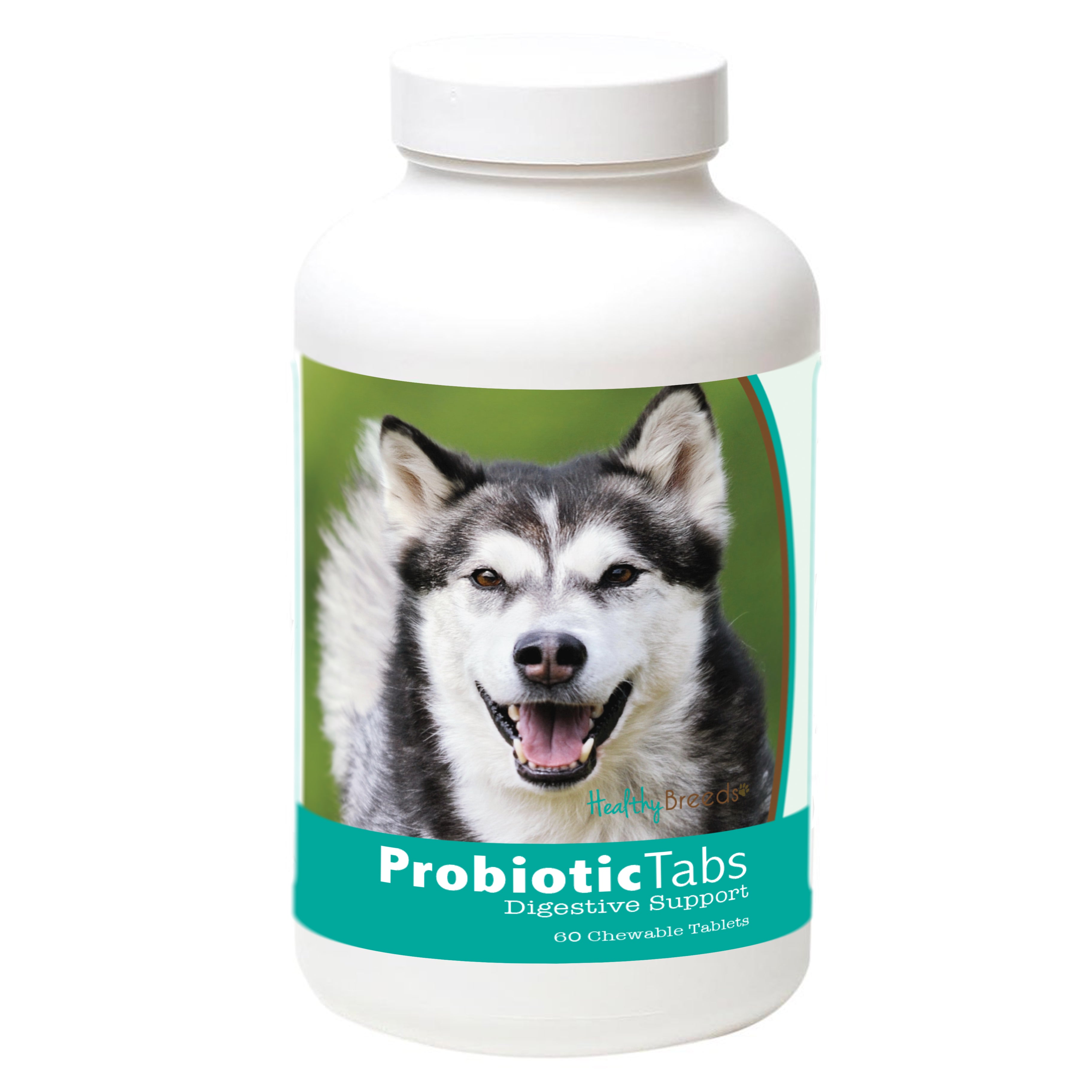 Alaskan Malamute Probiotic and Digestive Support for Dogs 60 Count