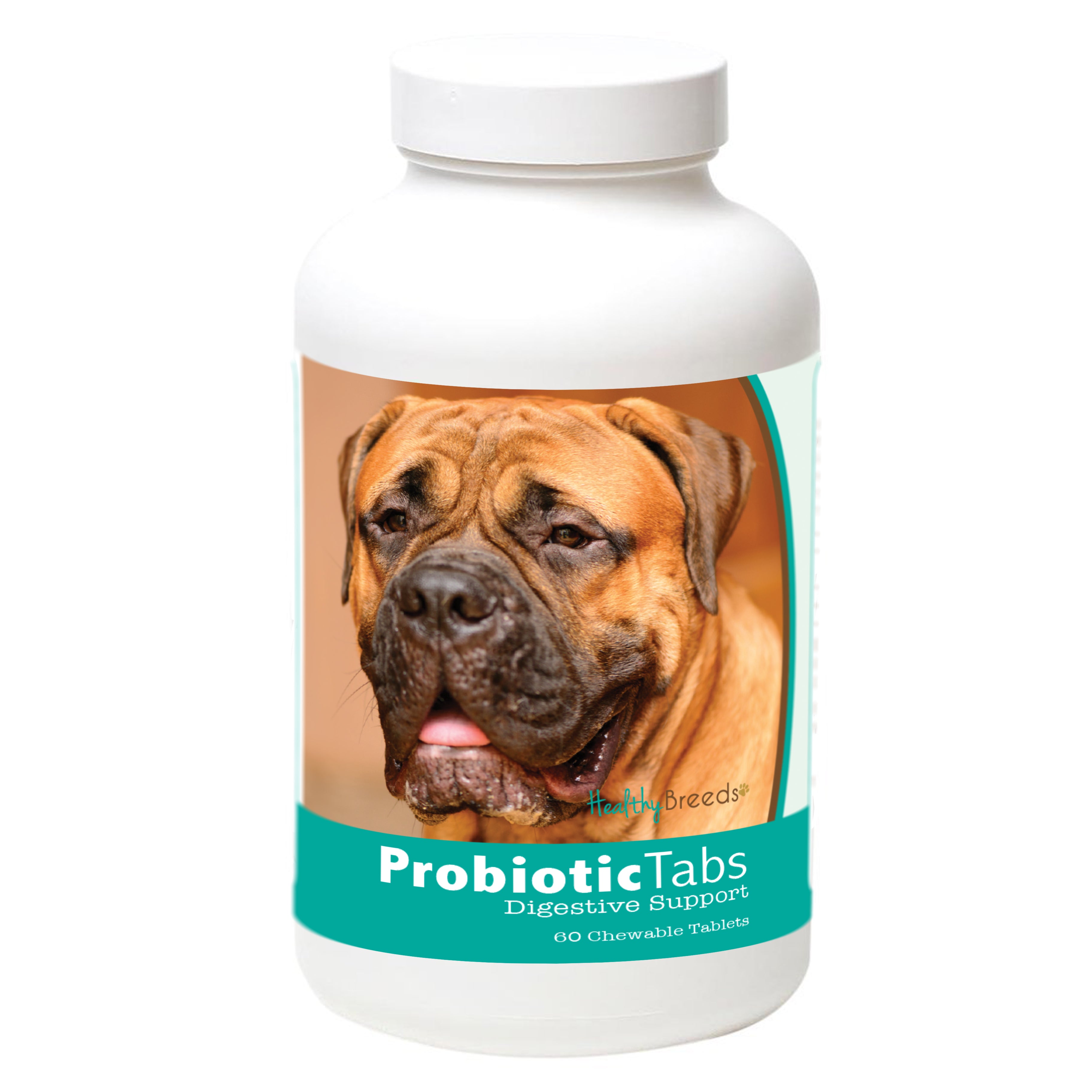 Bullmastiff Probiotic and Digestive Support for Dogs 60 Count