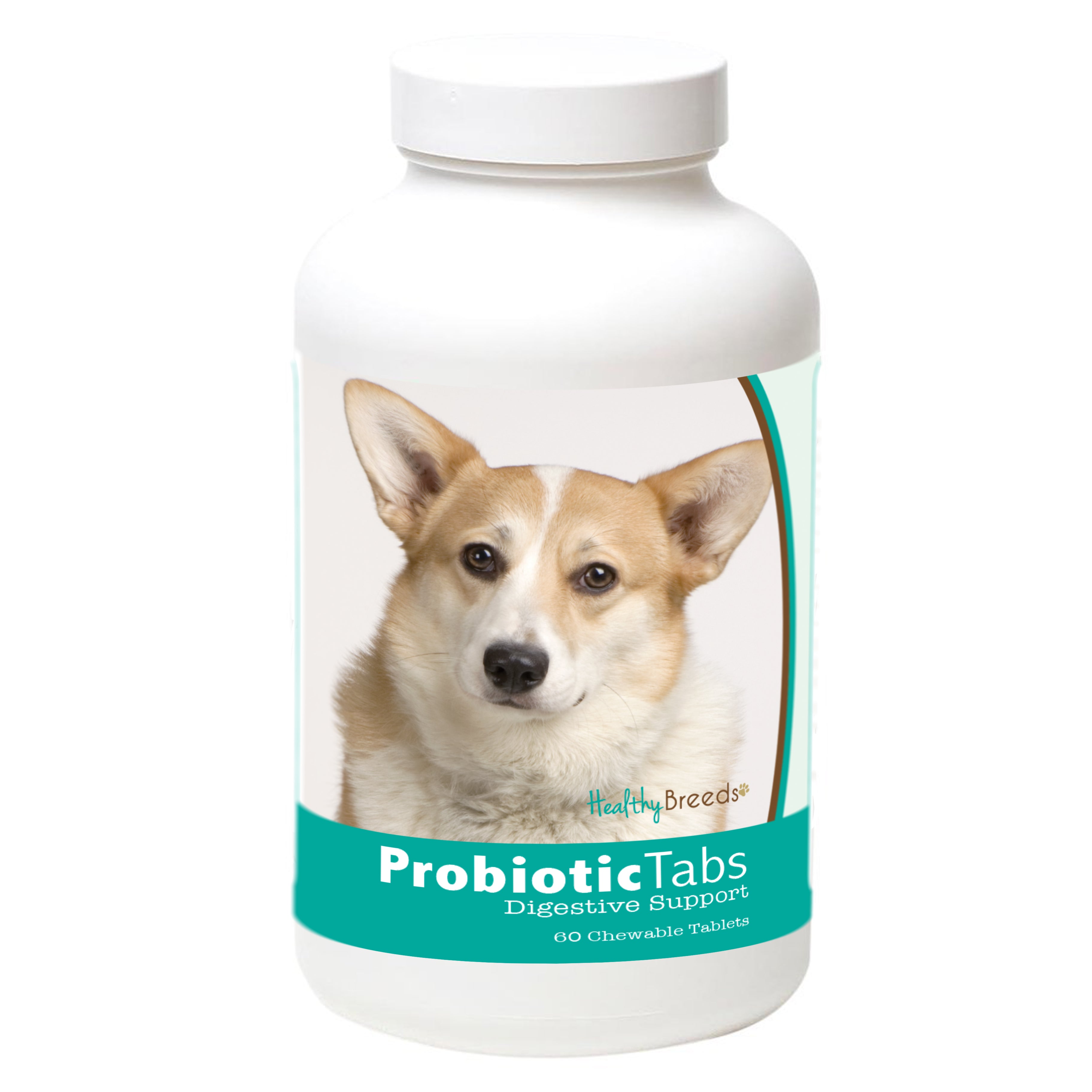 Cardigan Welsh Corgi Probiotic and Digestive Support for Dogs 60 Count