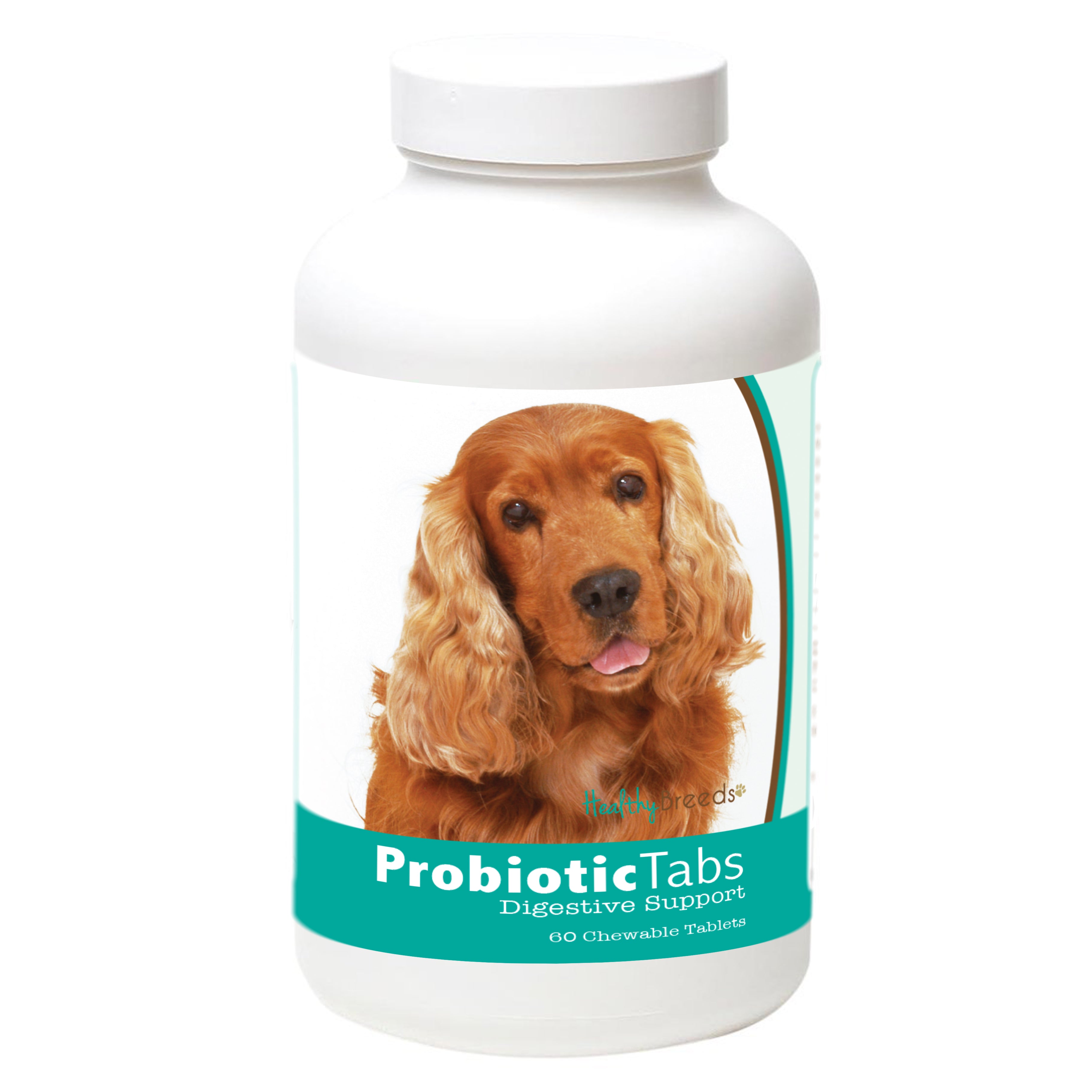 Cocker Spaniel Probiotic and Digestive Support for Dogs 60 Count