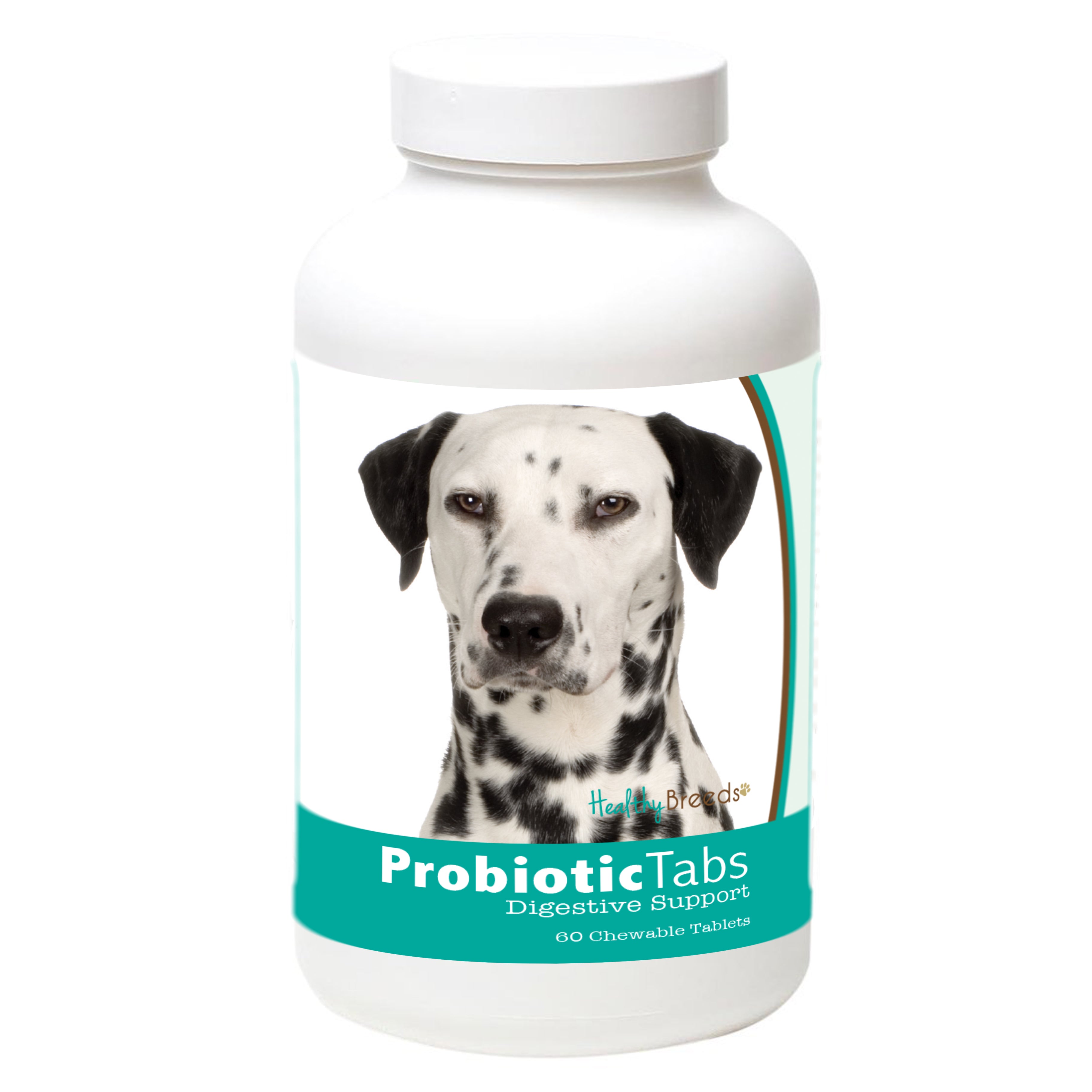 Dalmatian Probiotic and Digestive Support for Dogs 60 Count