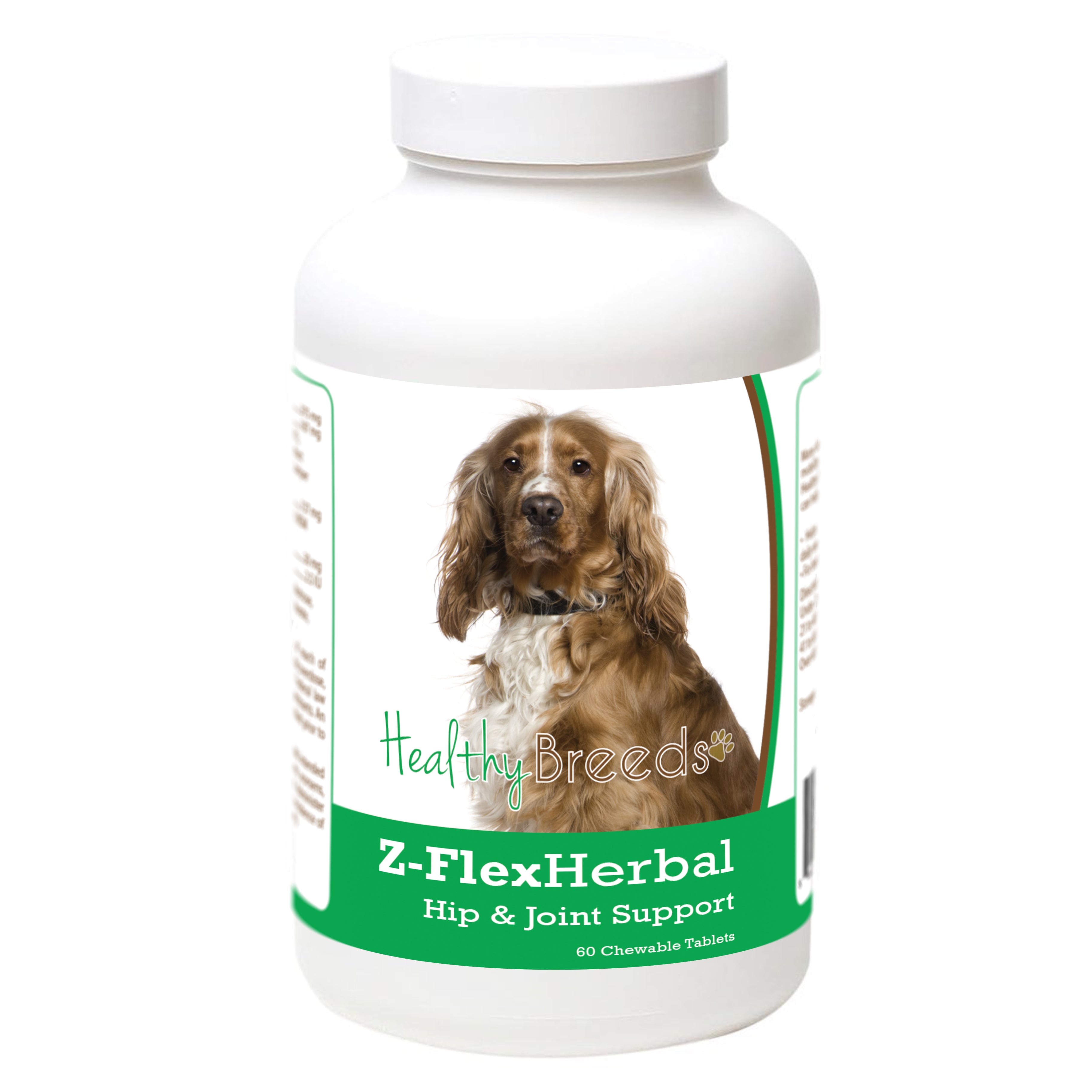 English Cocker Spaniel Natural Joint Support Chewable Tablets 60 Count
