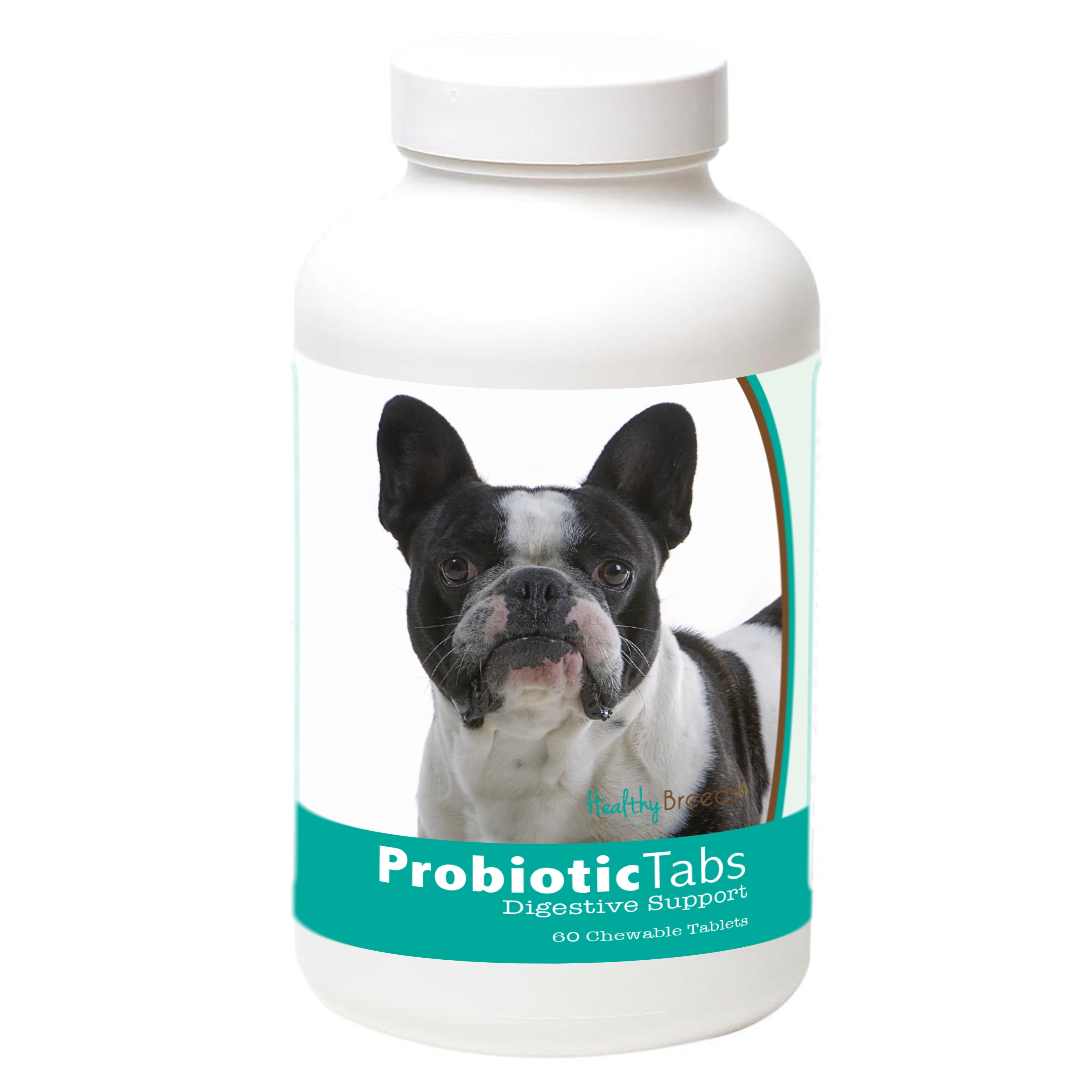 French Bulldog Probiotic and Digestive Support for Dogs 60 Count