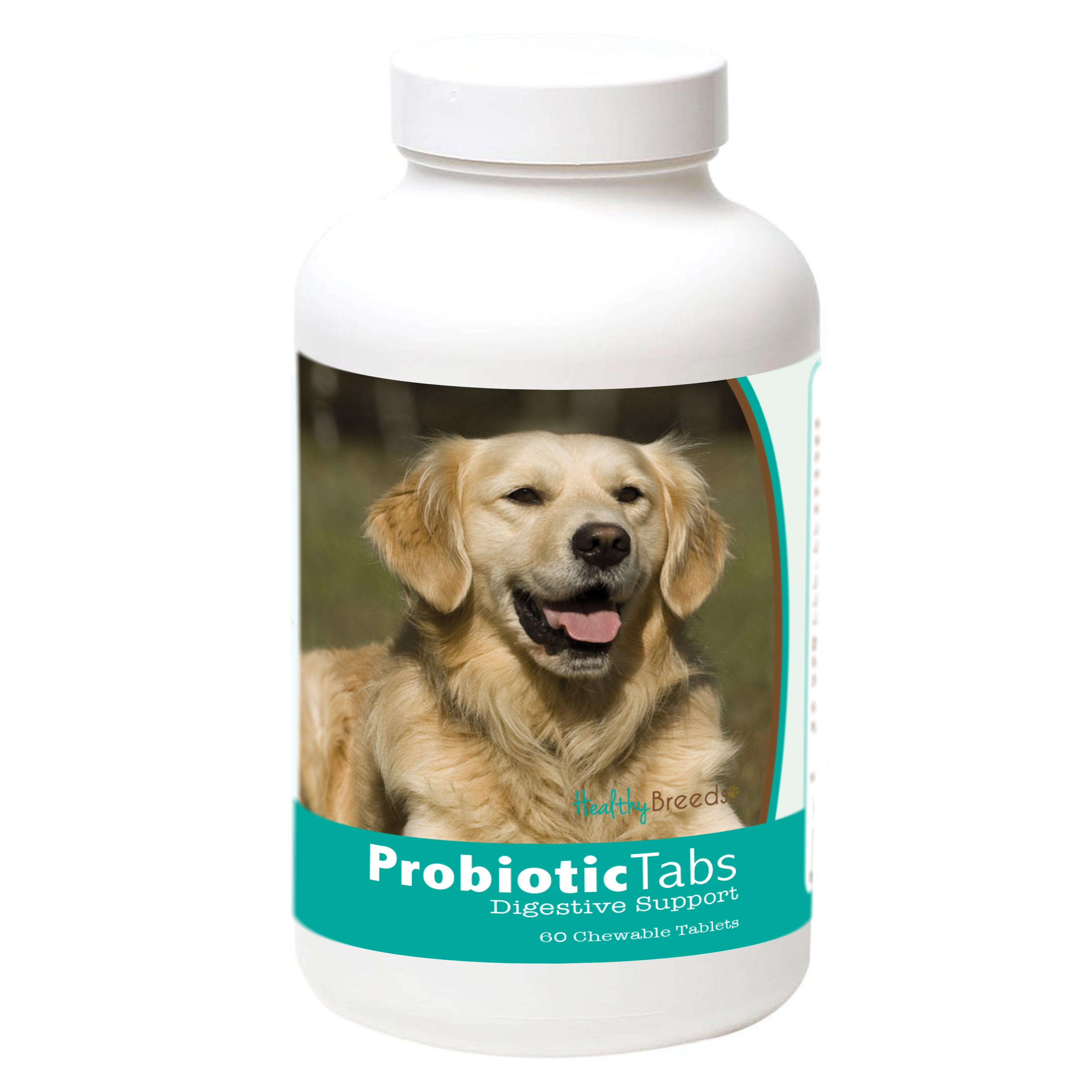 Golden Retriever Probiotic and Digestive Support for Dogs 60 Count