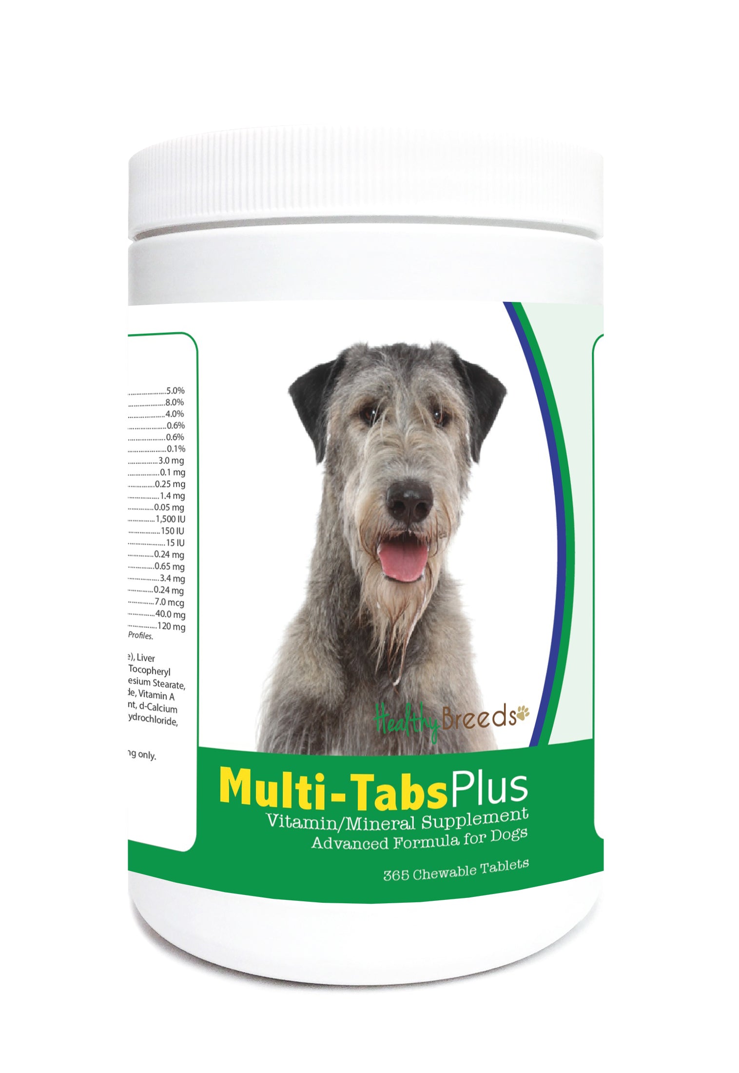 Irish Wolfhound Multi-Tabs Plus Chewable Tablets 365 Count