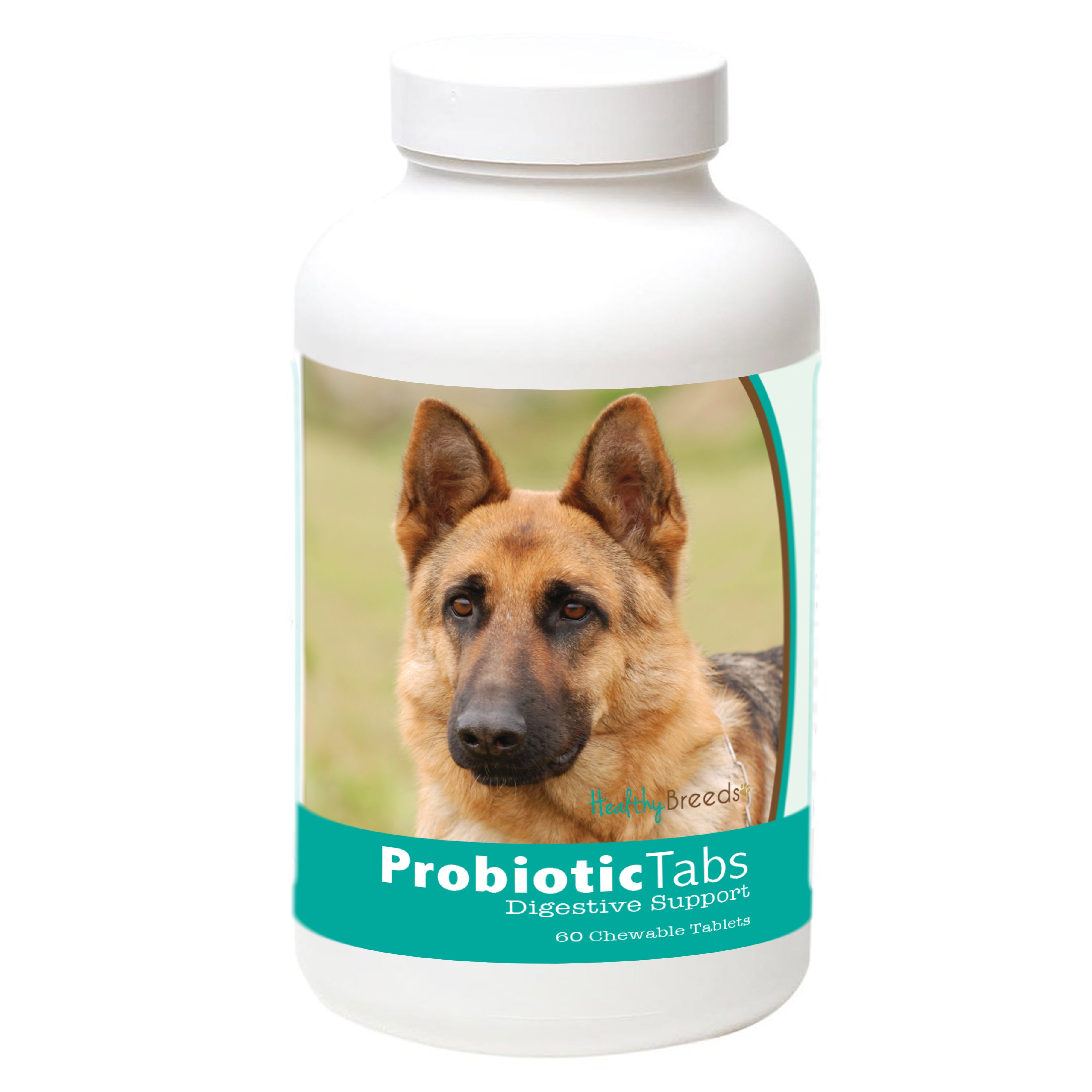 German Shepherd Probiotic and Digestive Support for Dogs 60 Count
