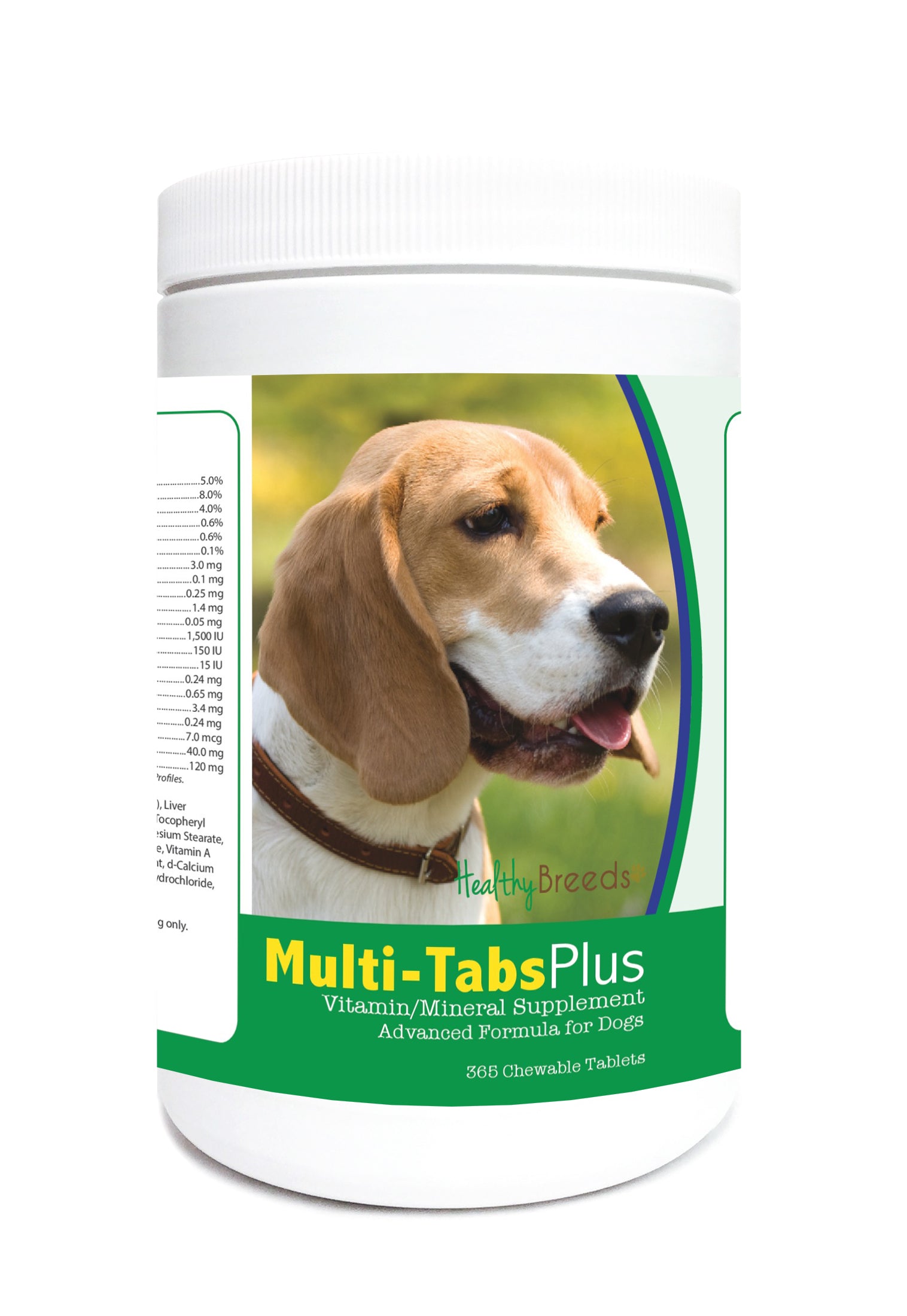 Beagle Multi-Tabs Plus Chewable Tablets 365 Count