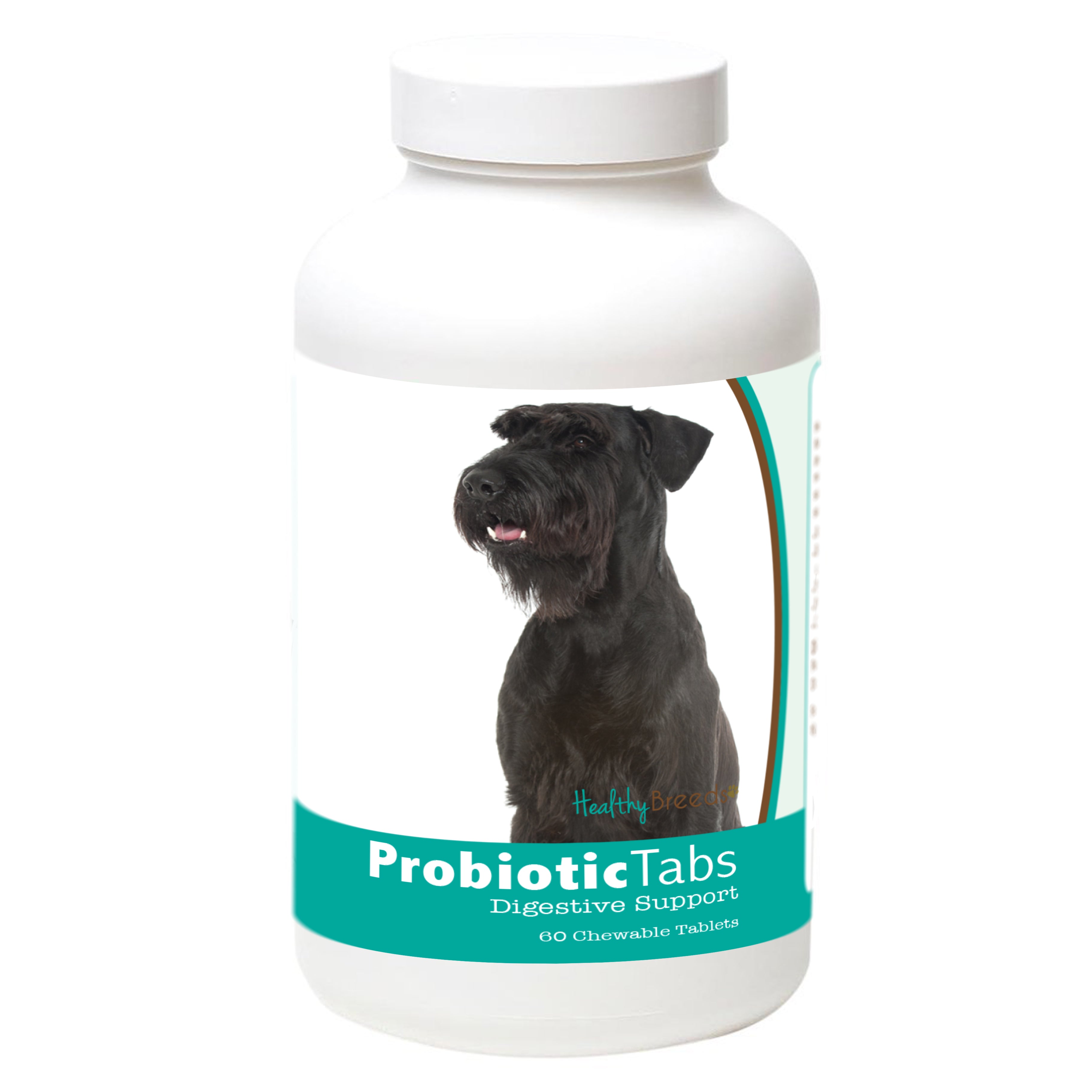 Giant Schnauzer Probiotic and Digestive Support for Dogs 60 Count