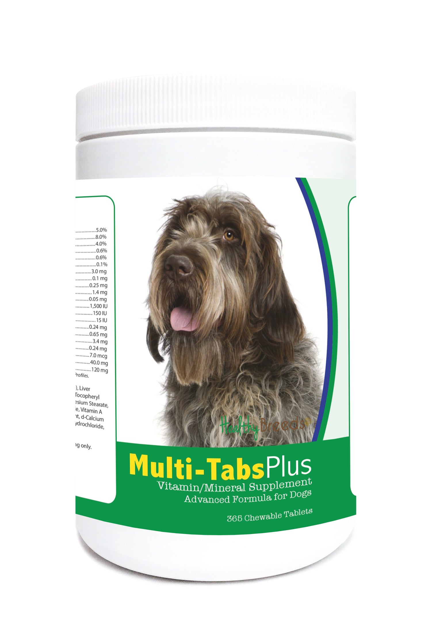 Wirehaired Pointing Griffon Multi-Tabs Plus Chewable Tablets 365 Count