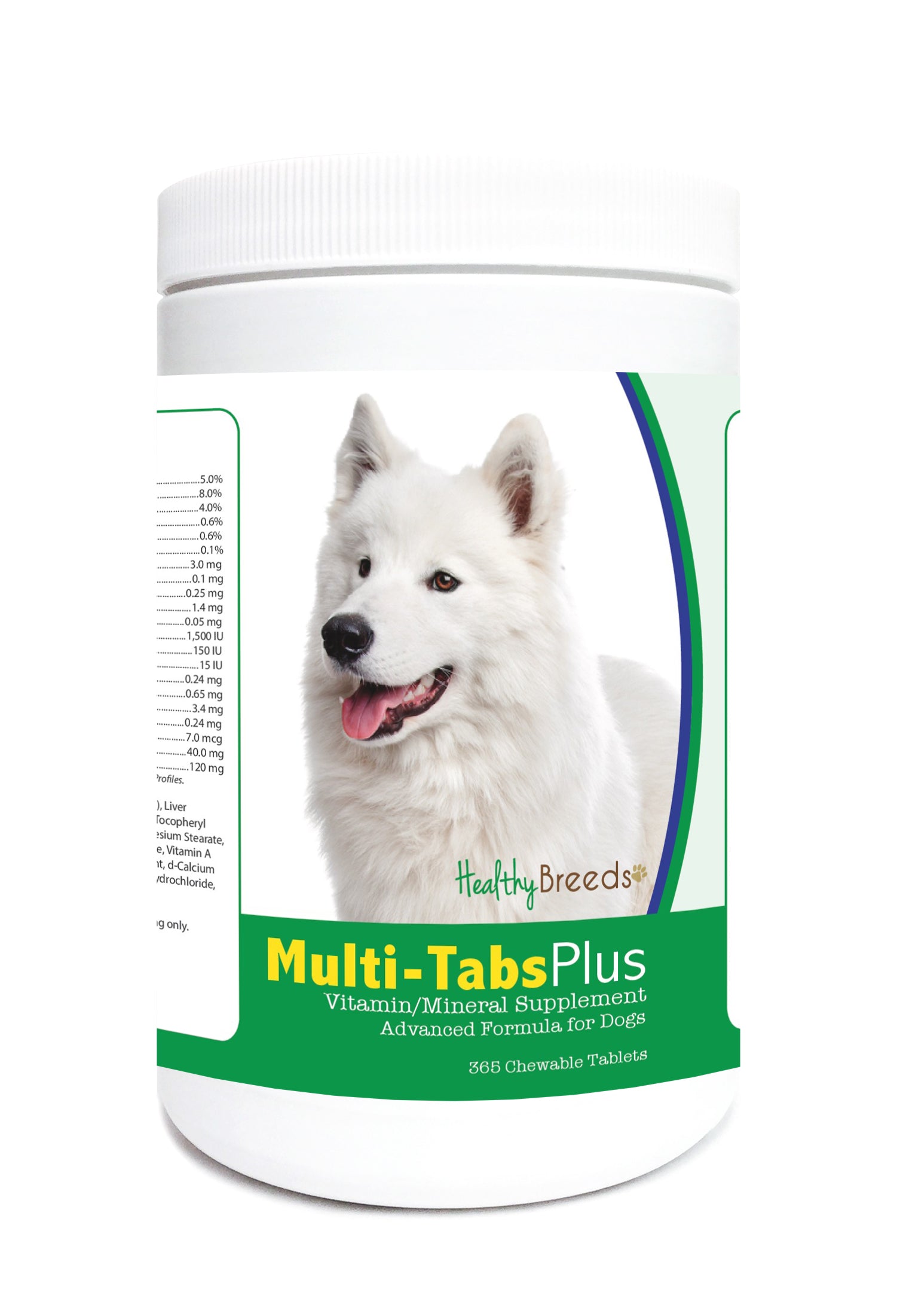 Samoyed Multi-Tabs Plus Chewable Tablets 365 Count